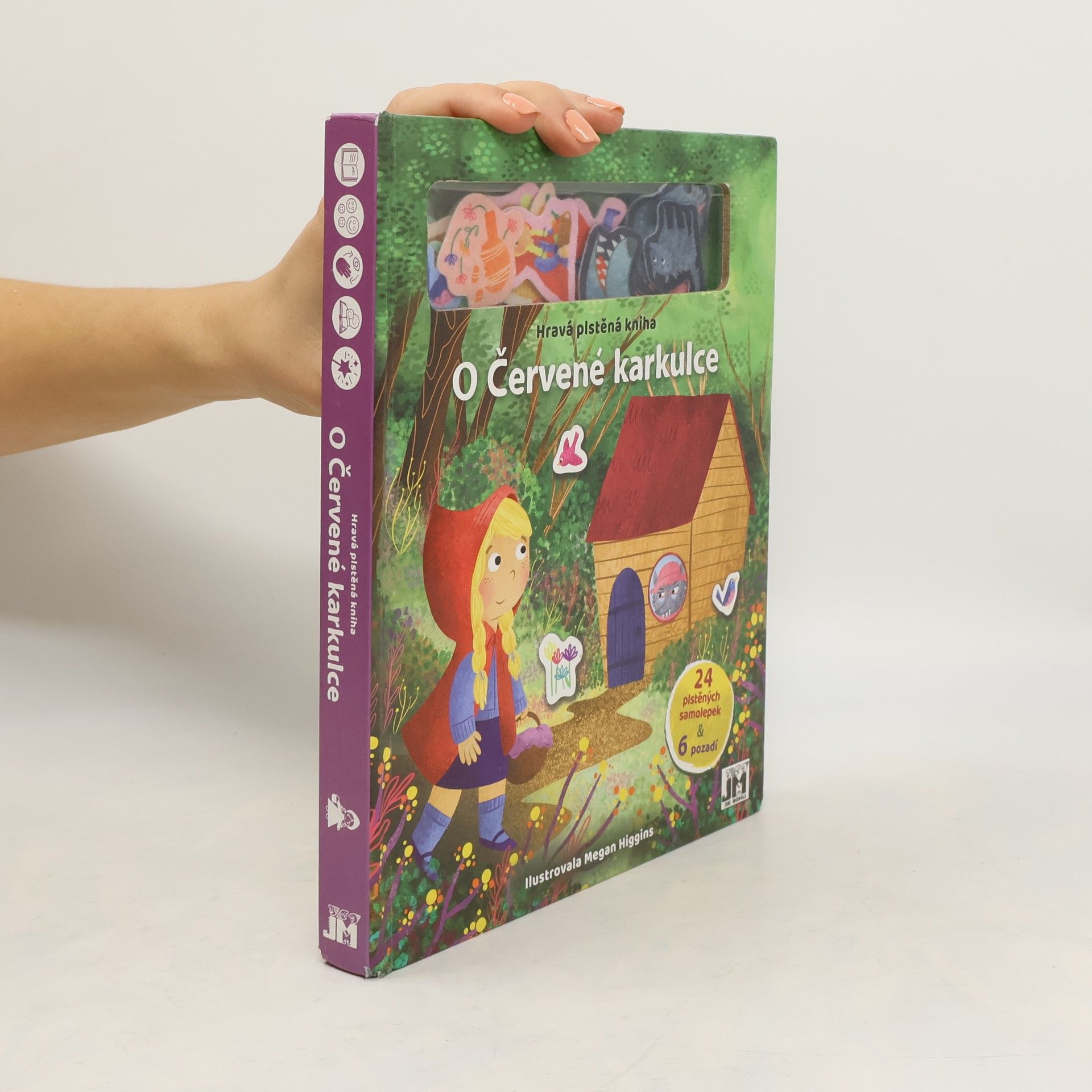 Collectif d'auteurs Hravá plstěná kniha. O Červené karkulce