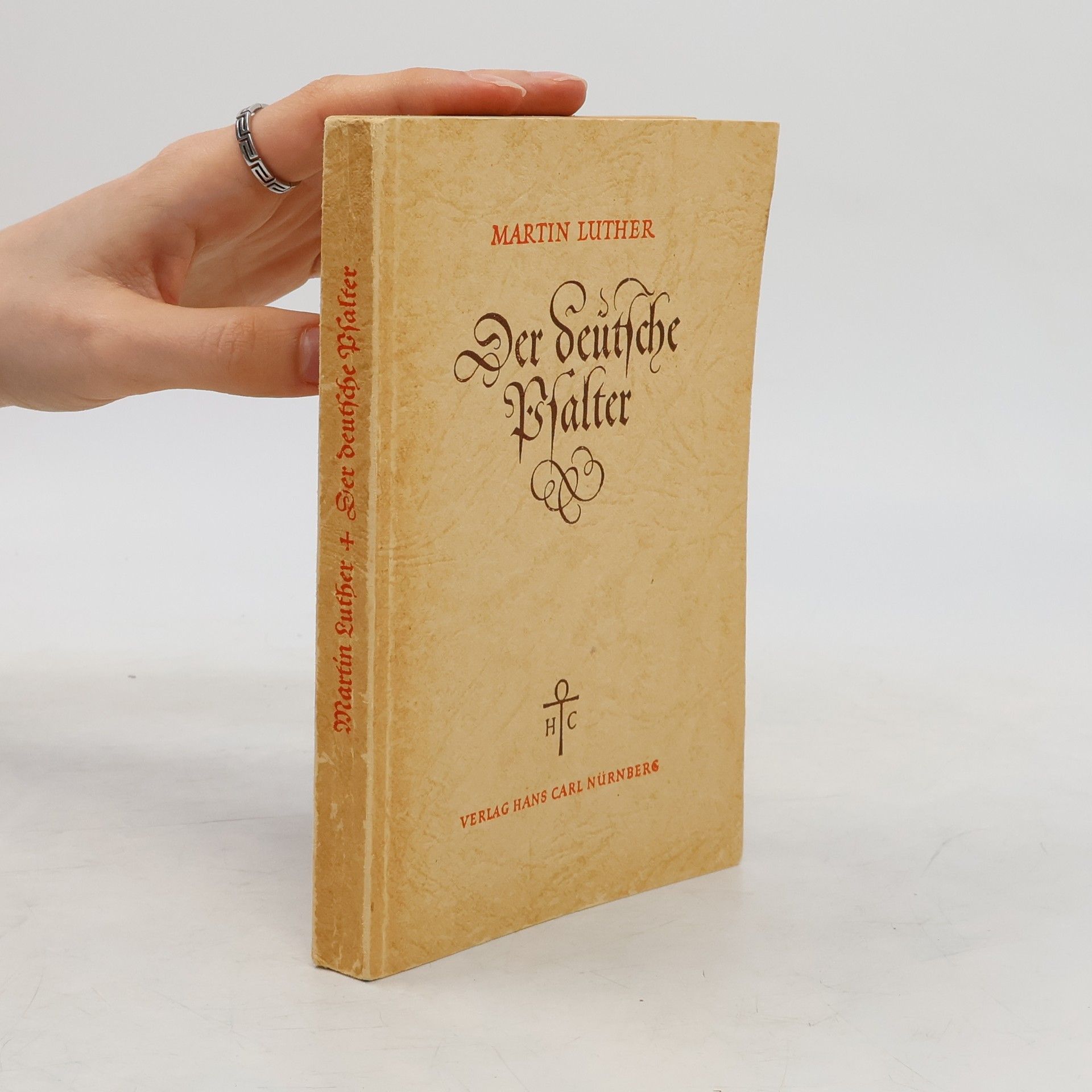 Martin Luther Der deutsche Psalter