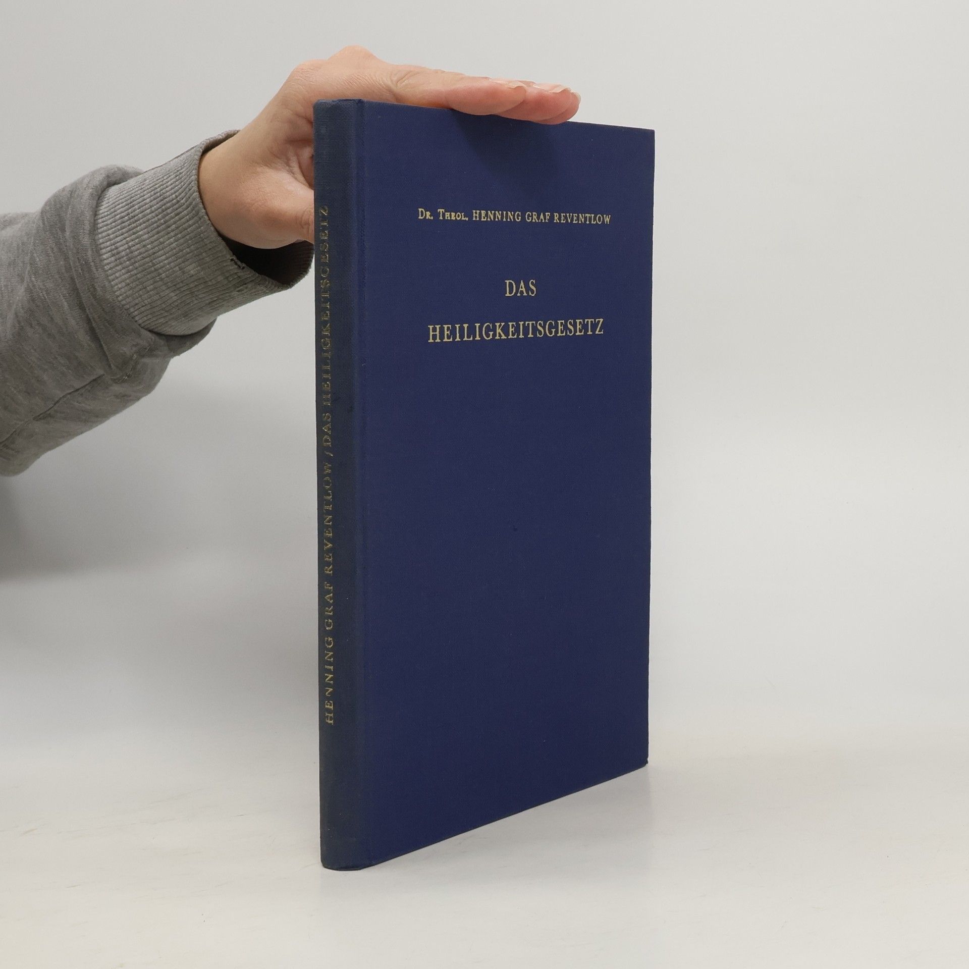 AA.VV. Das Heiligkeitsgesetz