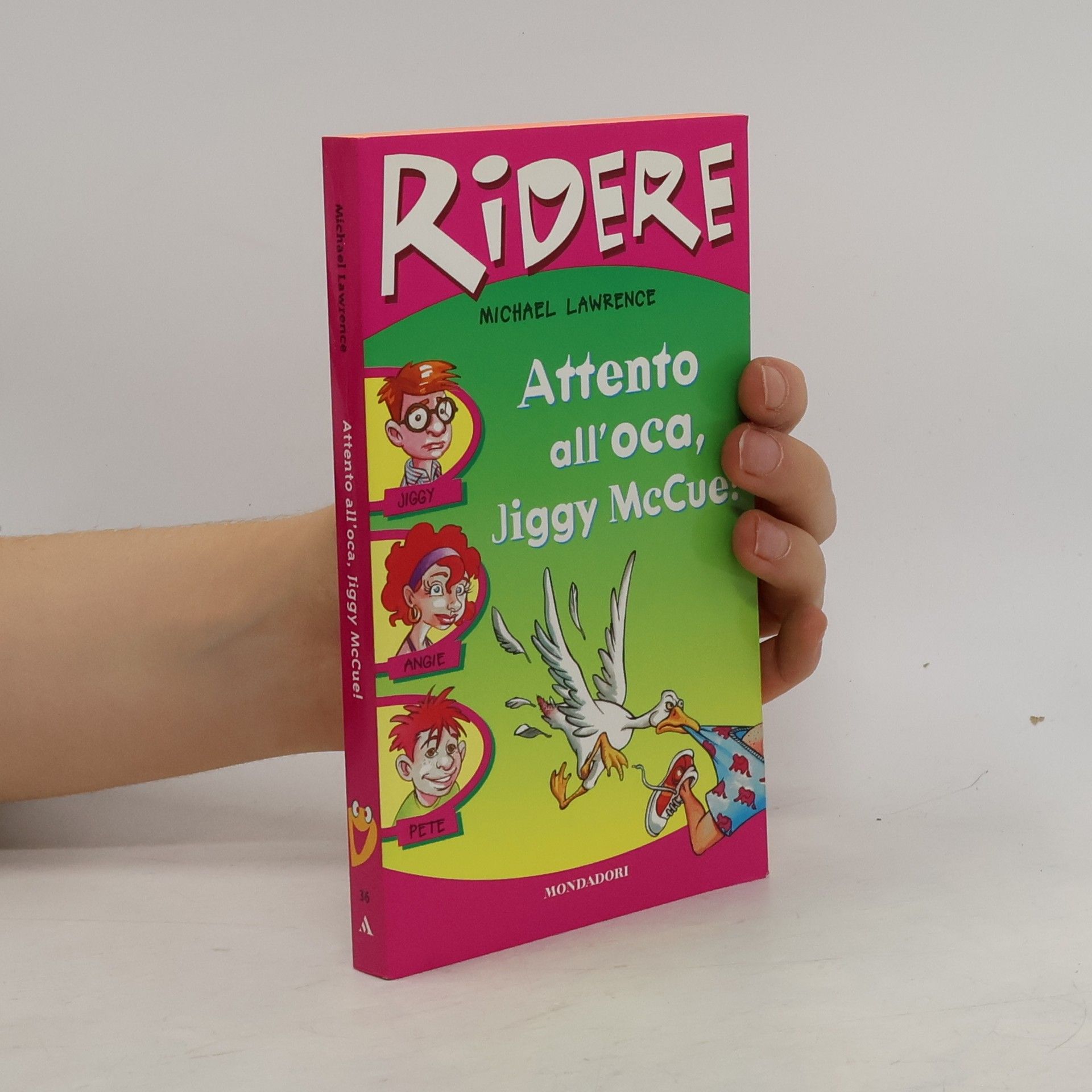 Michael Lawrence Attento all'oca, Jiggy McCue!