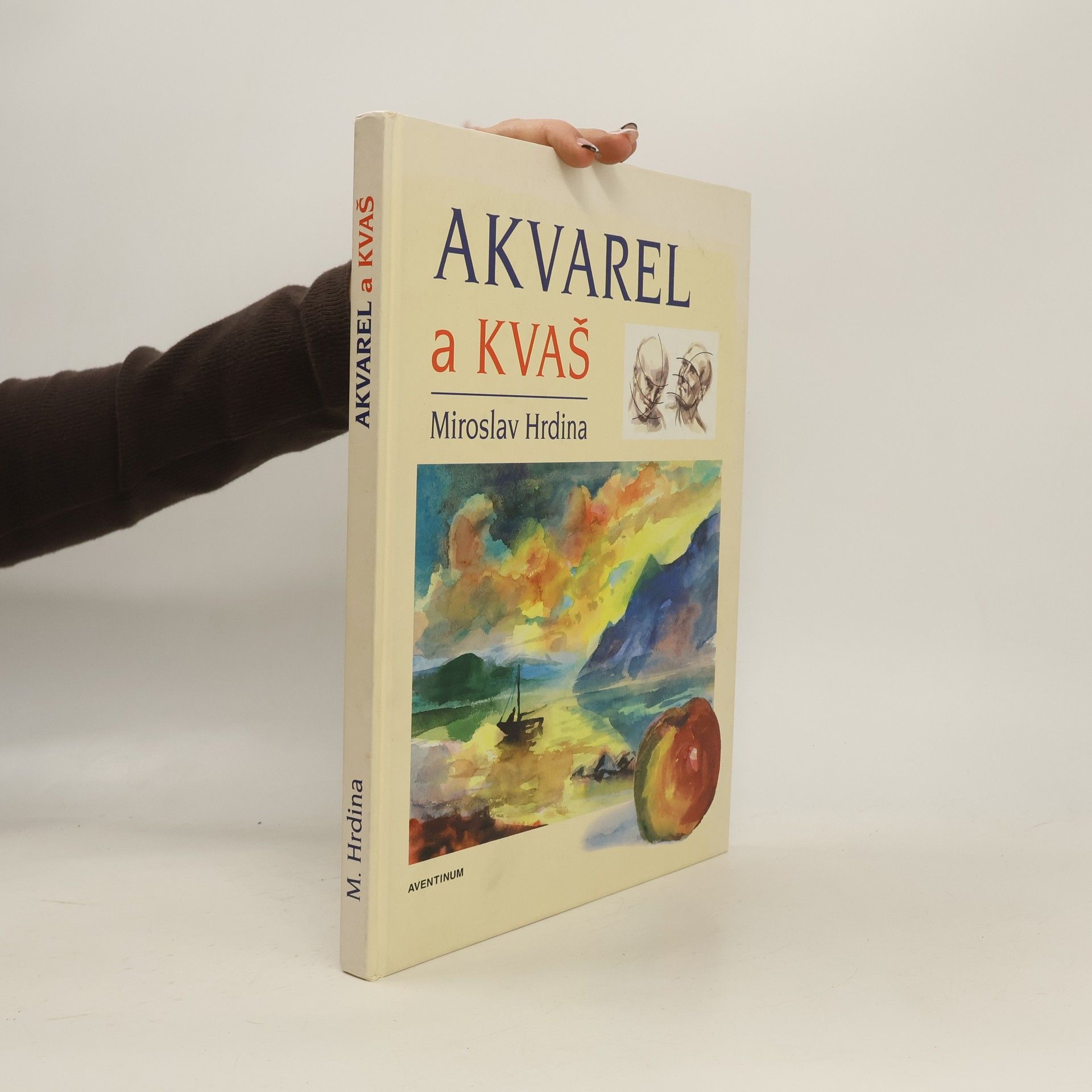 Miroslav Hrdina Akvarel a kvaš