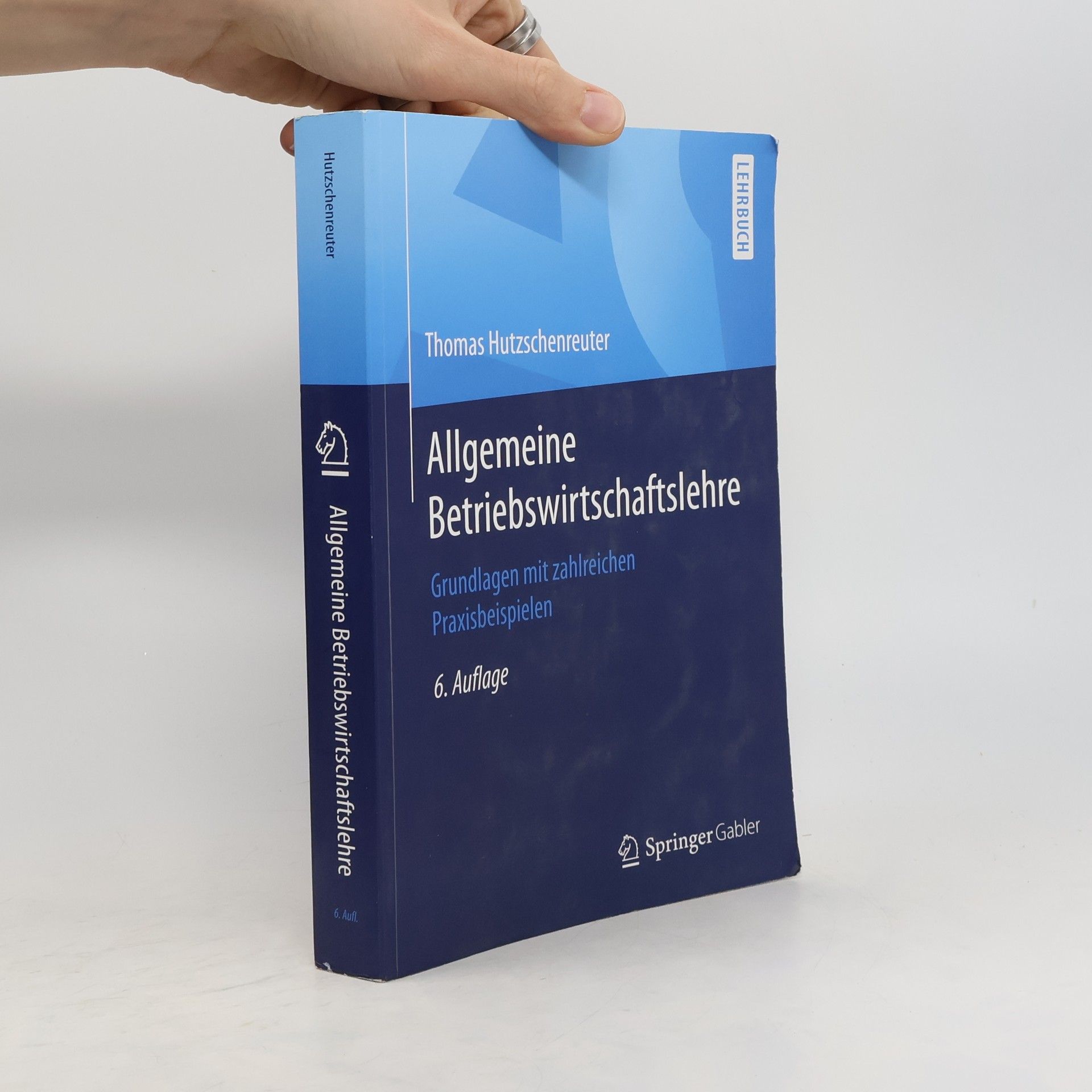Thomas Hutzschenreuter Allgemeine Betriebswirtschaftslehre
