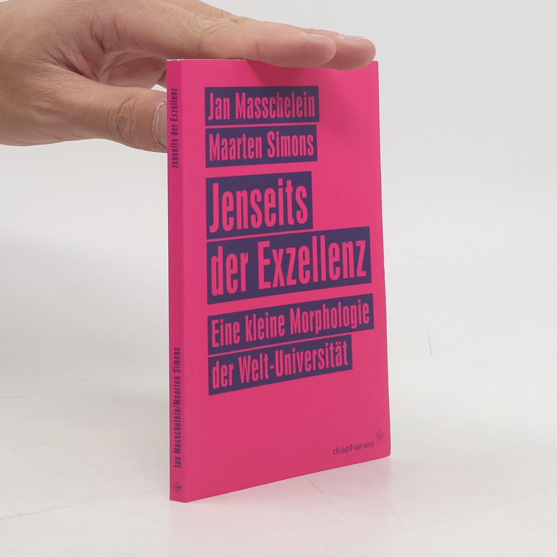 Jan Masschelein Jenseits der Exzellenz