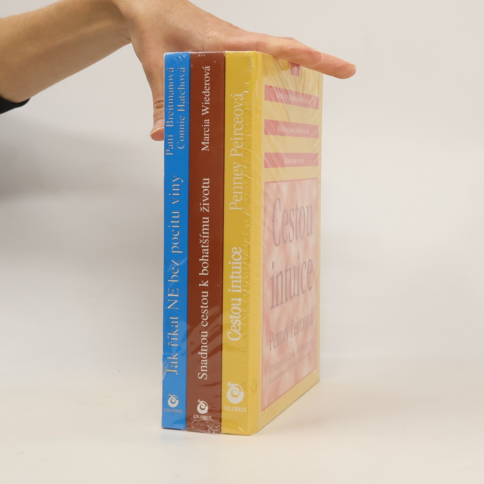 Various authors Balíček 3ks. Cestou intuice + Snadnou cestou k bohatšímu životu + Jak říkat NE bez pocitu viny