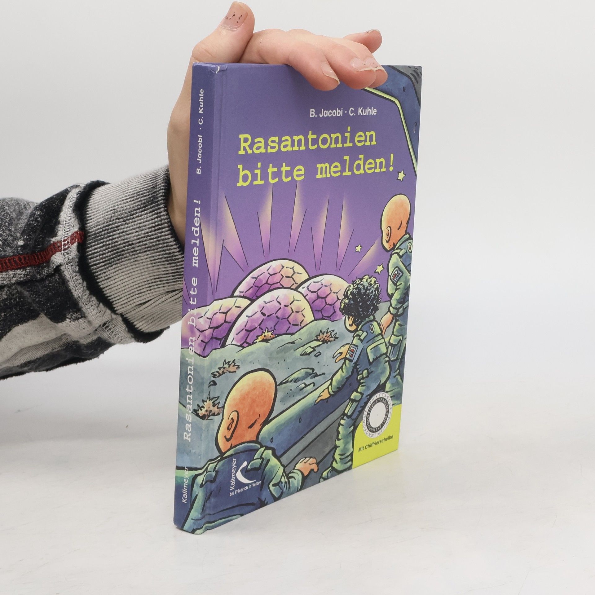 Rasantonien bitte melden! Mit Chiffrierscheibe