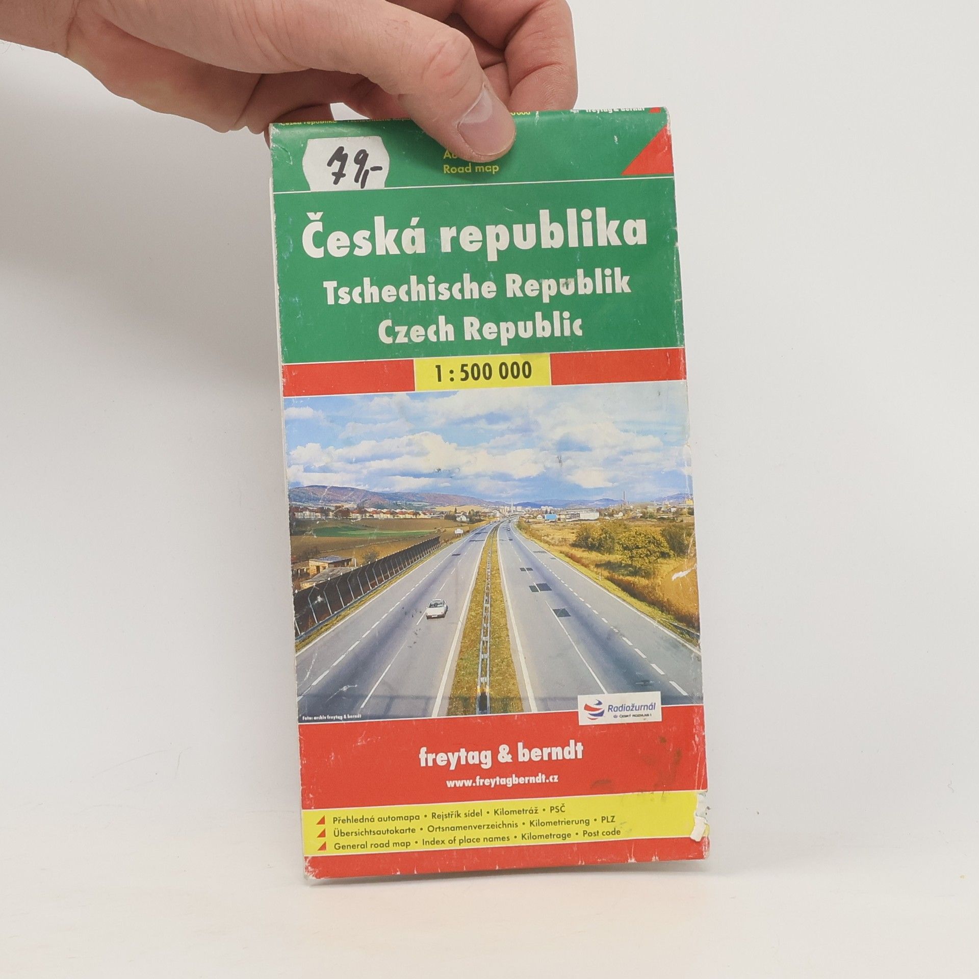 Kolektiv autorů Česká republika 1:500 000