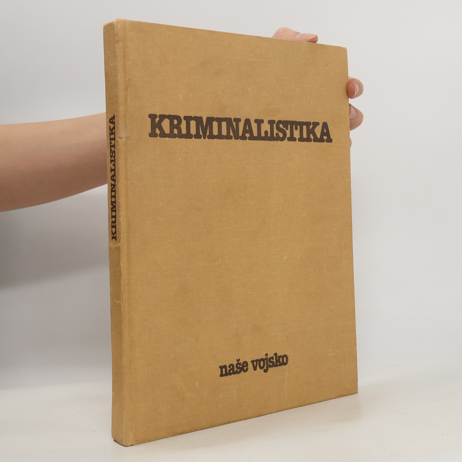 Jan Musil Kriminalistika. Učebnice pro studující práv