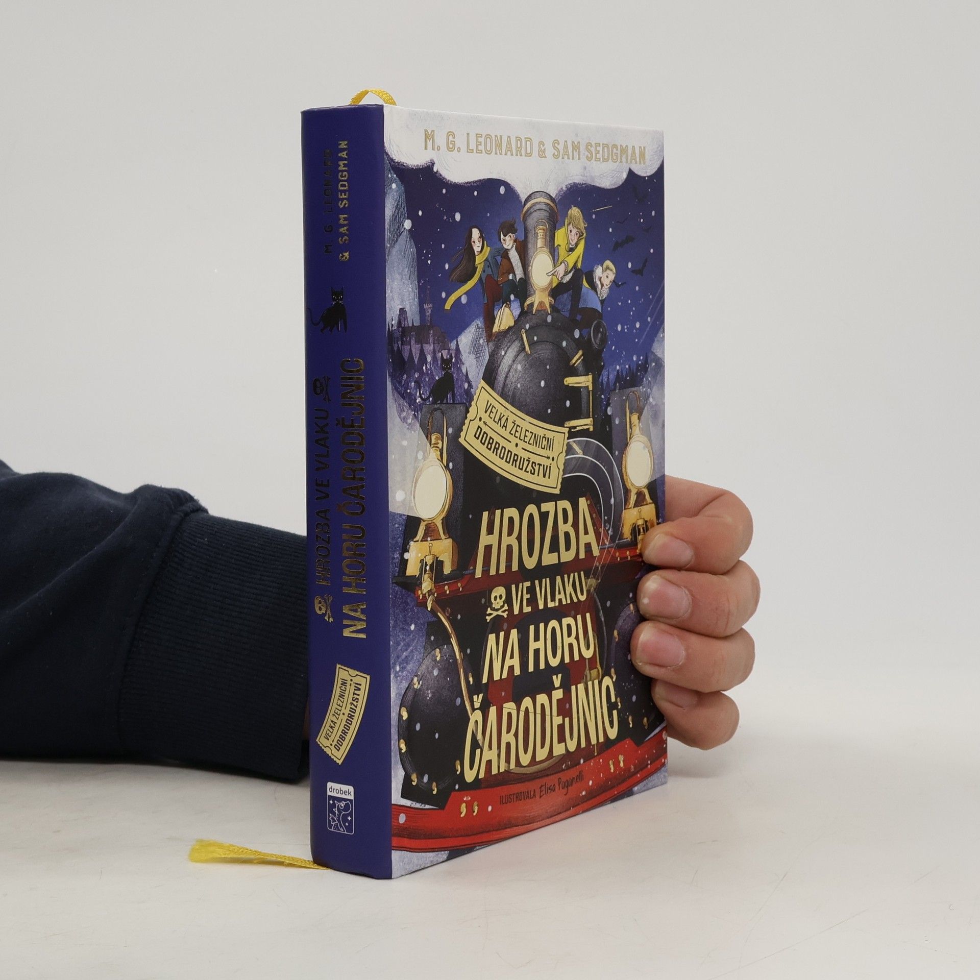 M. G. Maya Gabrielle Leonard Velká železniční dobrodružství. Hrozba ve vlaku na horu čarodějnic