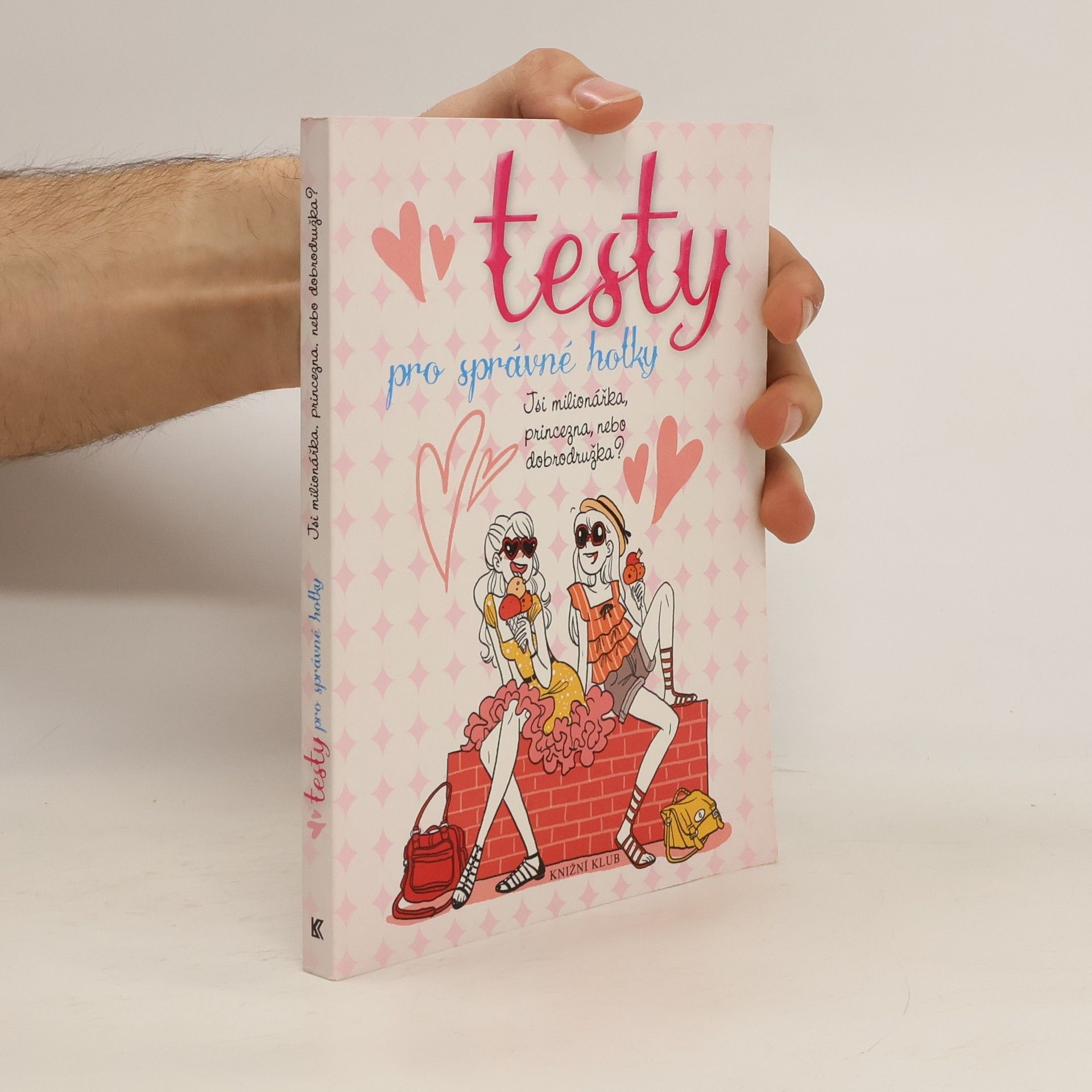 Collectif d'auteurs Testy pro správné holky: Jsi milionářka, princezna, nebo dobrodružka?