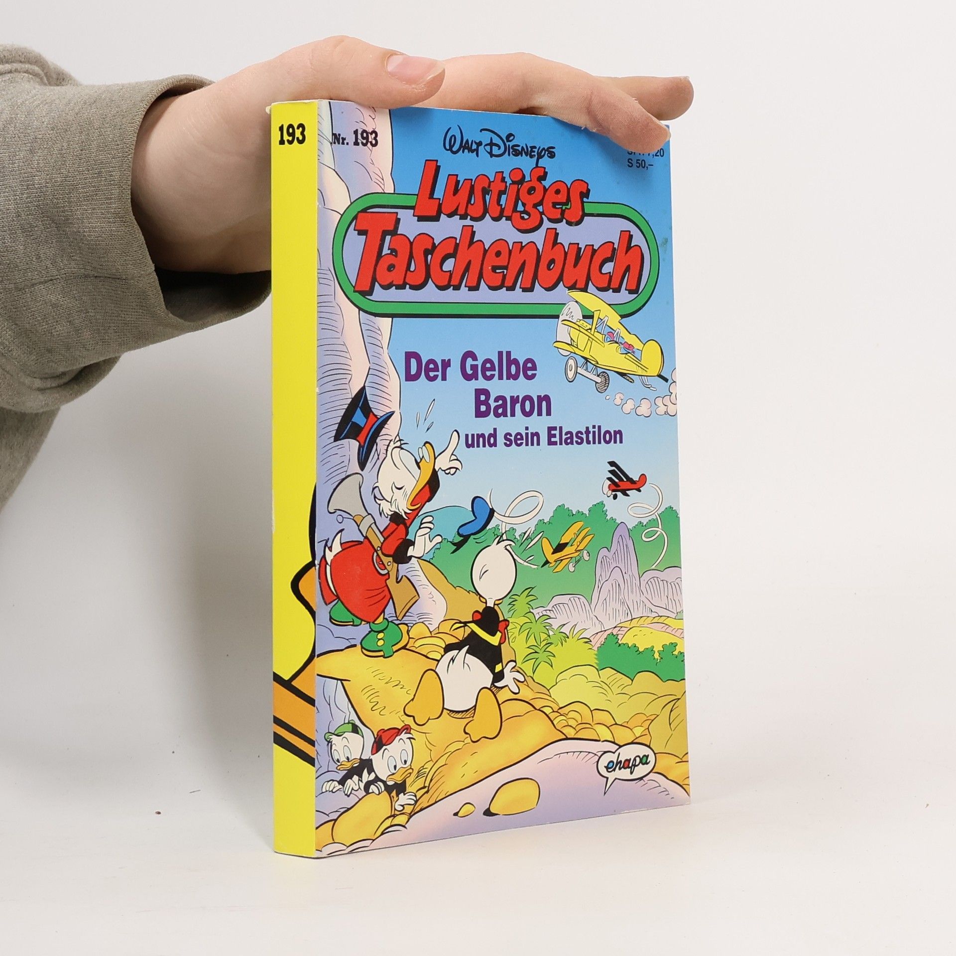 Walt Disney Lustiges Taschenbuch 193: Der Gelbe Baron und sein Elastilon
