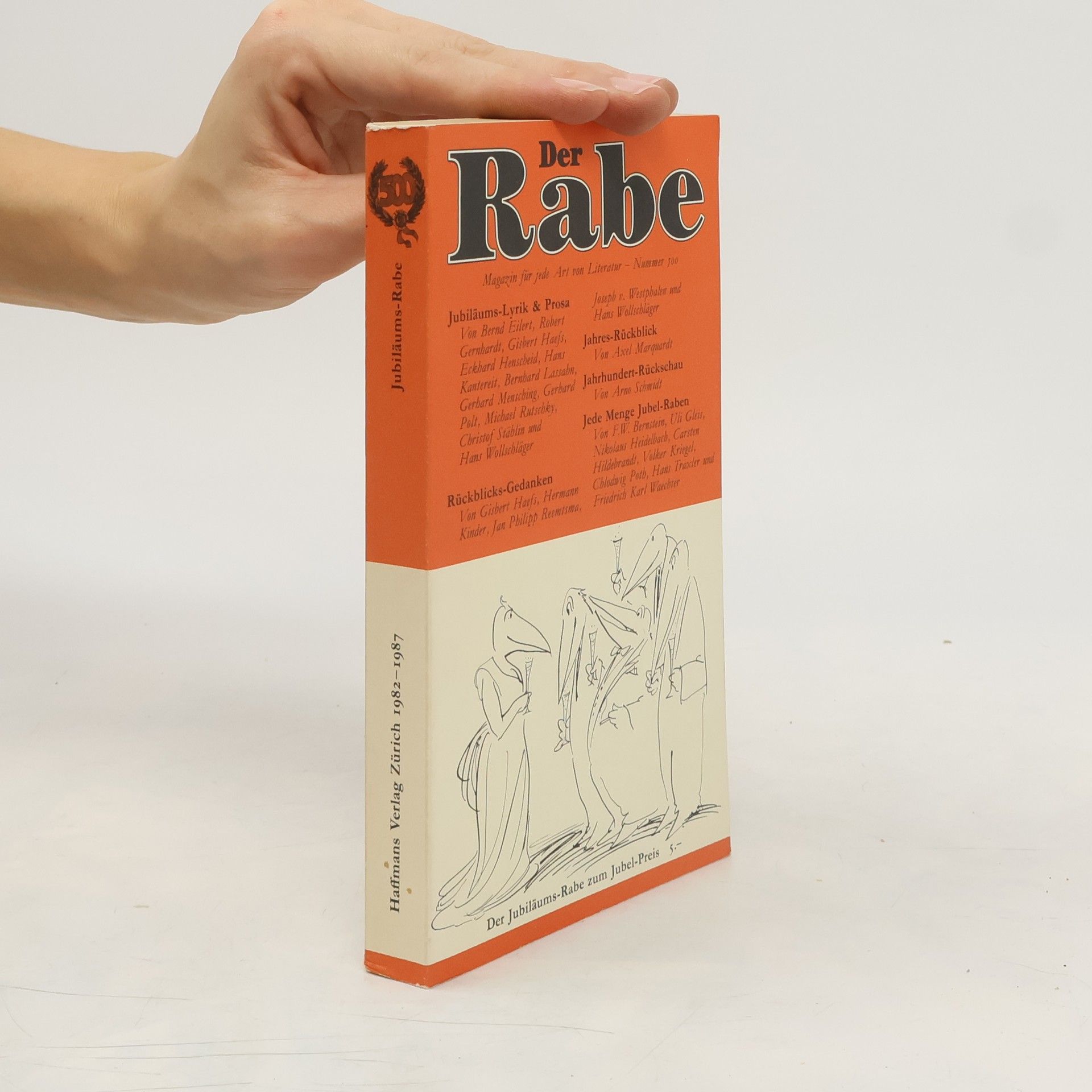 Autorenkollektiv Der Rabe 500. Magazin für jede Art von Literatur