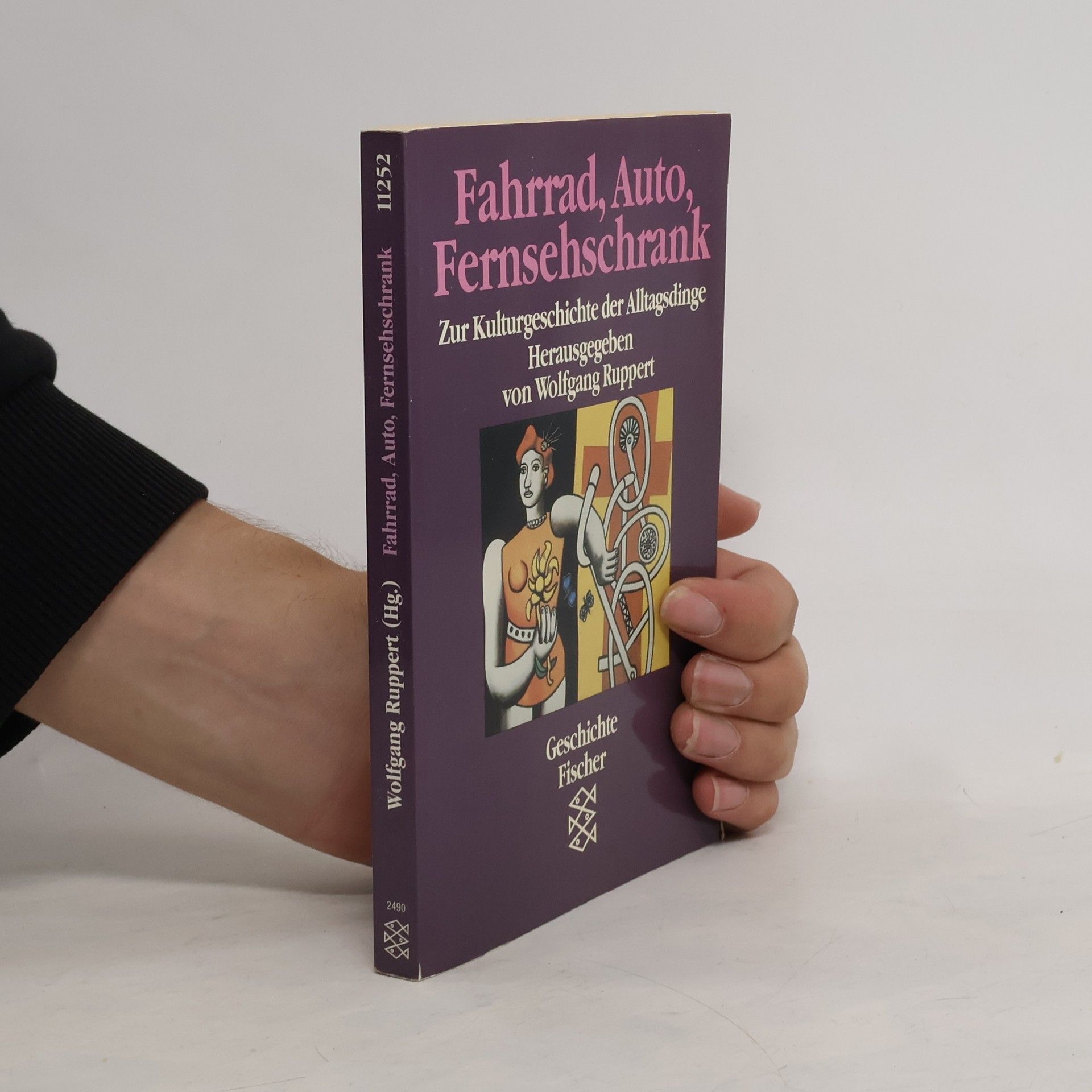 Fahrrad, Auto, Fernsehschrank