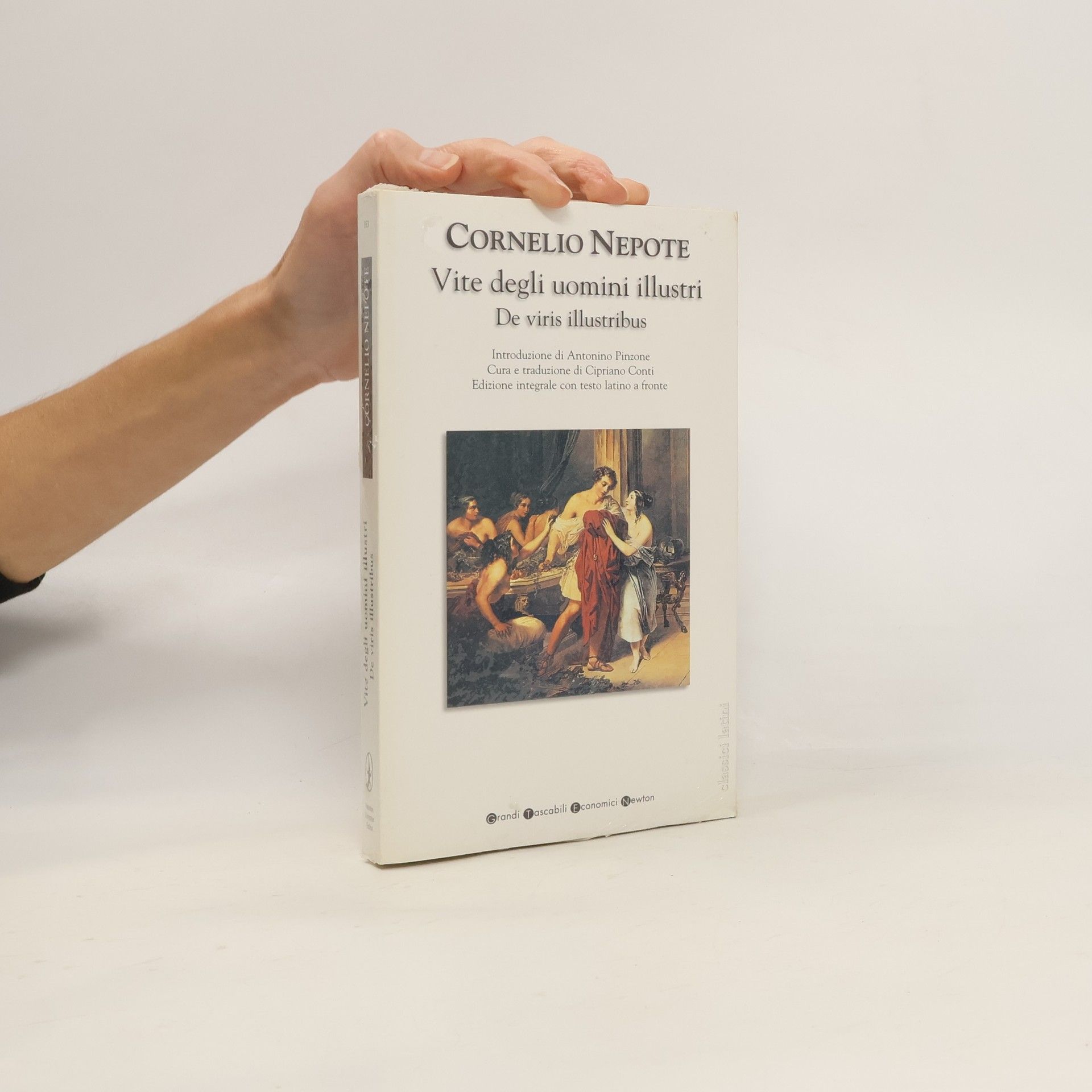 Cornelio Nepote Vite degli uomini illustri-De viris illustribus. Testo latino a fronte. Ediz. integrale