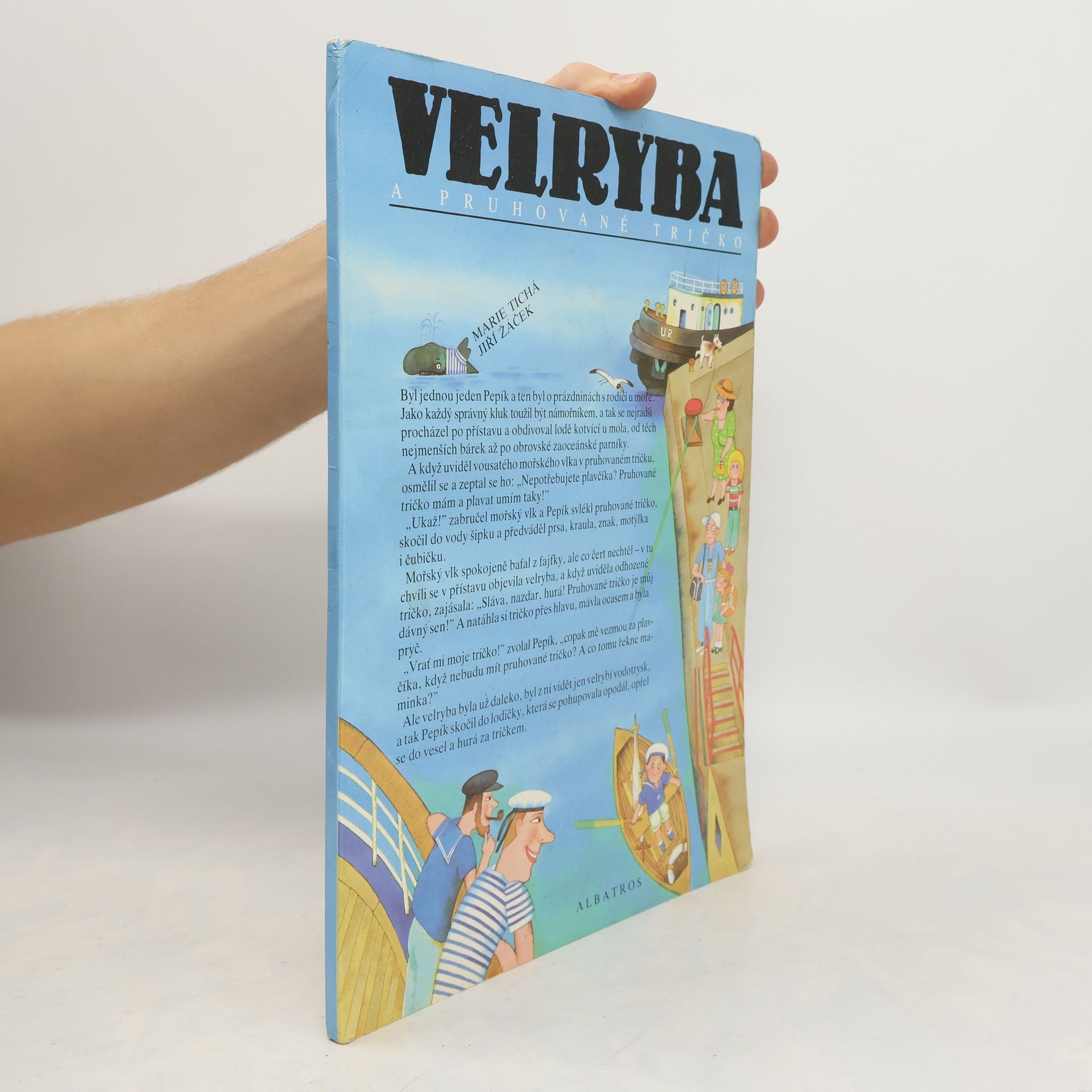 Jiří Žáček Velryba a pruhované tričko