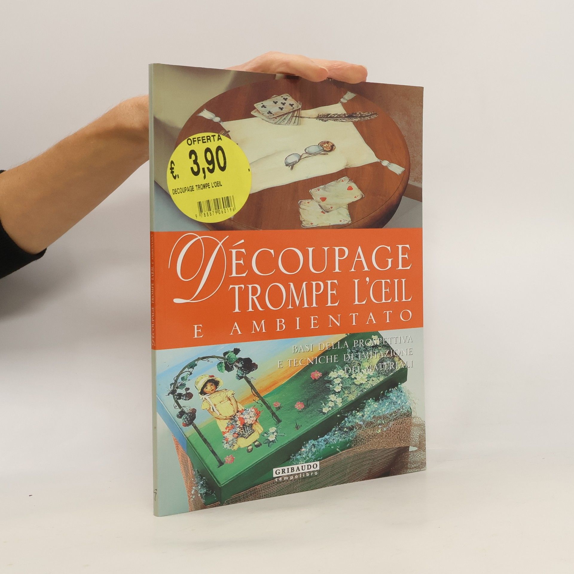 Decoupage trompe l'oeil e ambientato