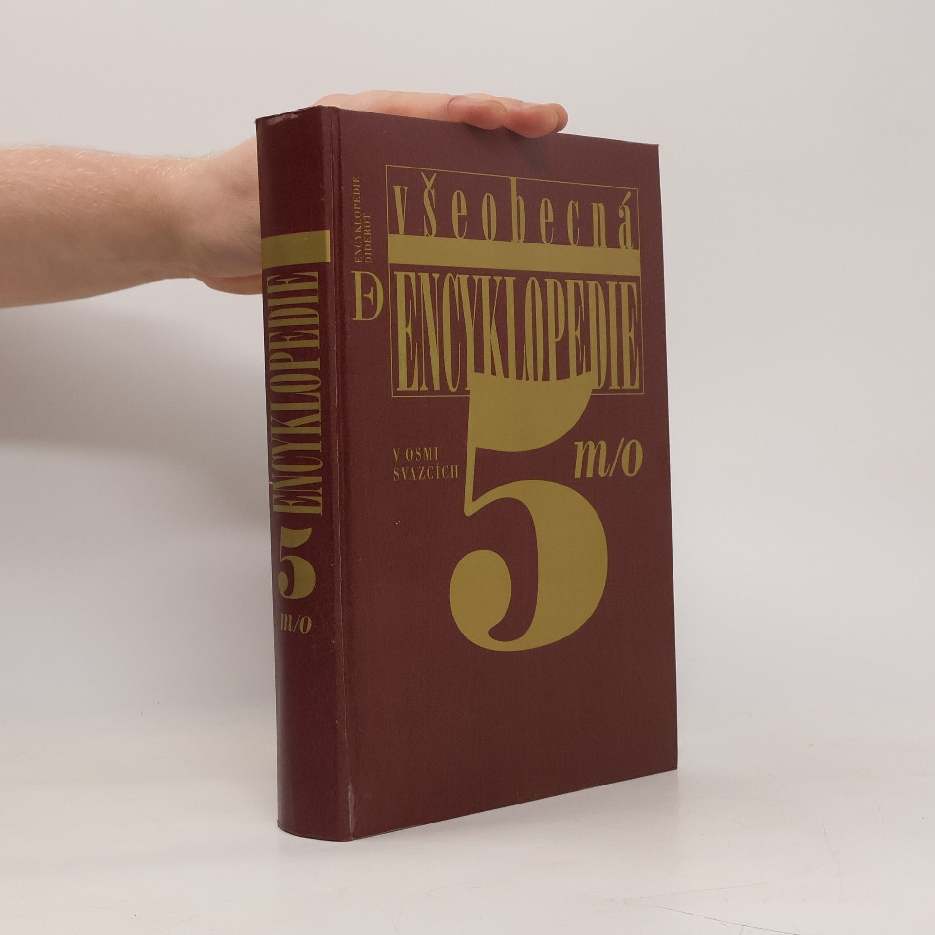 Various authors Všeobecná encyklopedie v osmi svazcích, 5. svazek, m/o