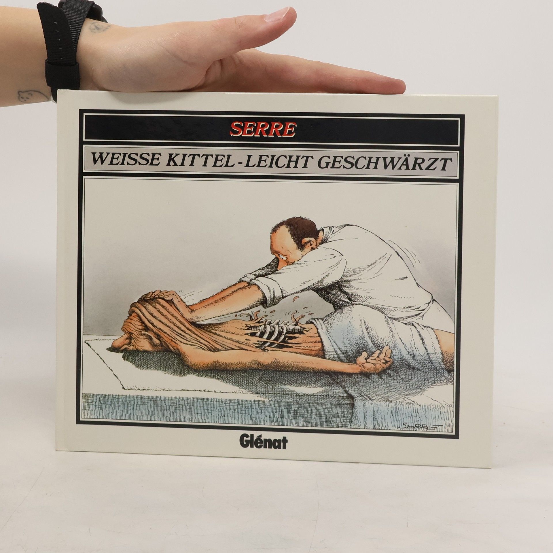 Weisse Kittel - leicht geschwärzt