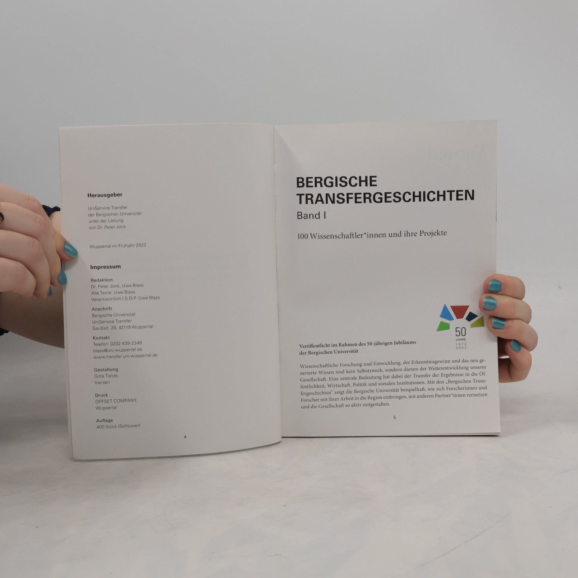 kolektiv Bergische Transfergeschichten, Band I