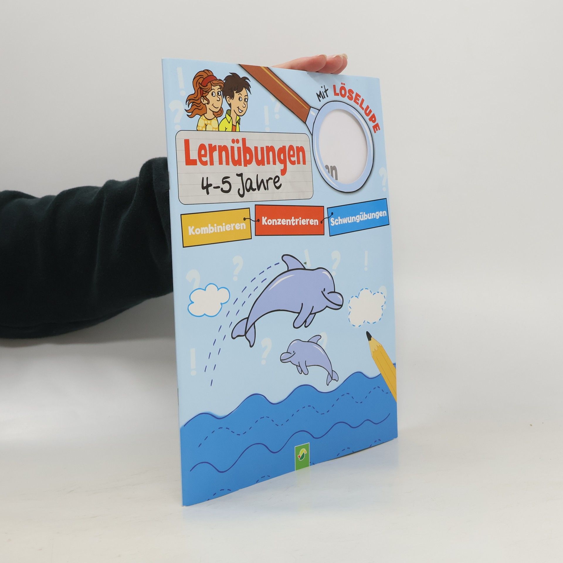 Kolektiv autorů Lernübungen mit Löselupe 4-5 Jahre