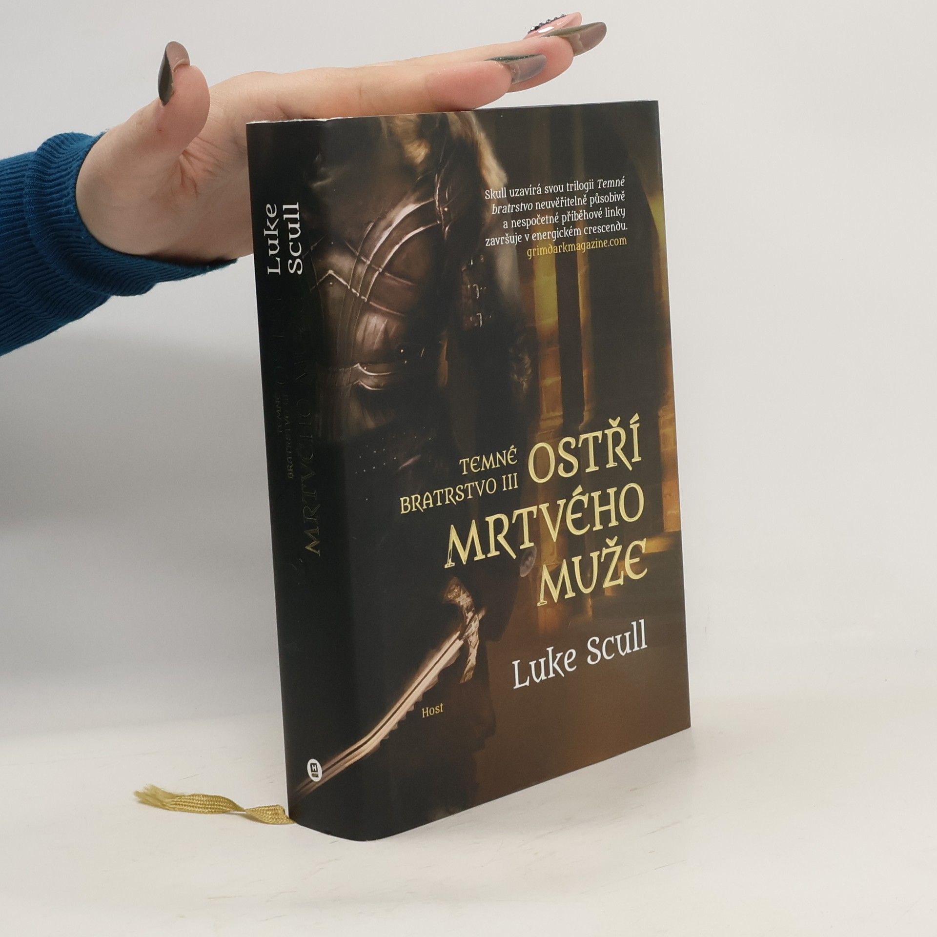 Luke Scull Temné bratrstvo. III, Ostří mrtvého muže