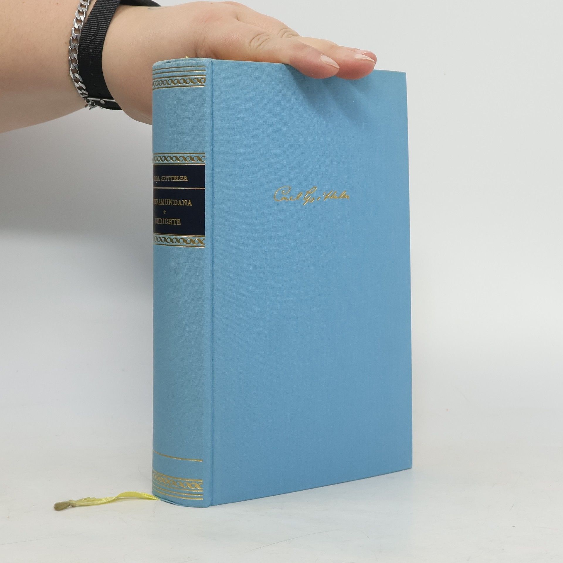 Carl Spitteler Extramundana Gedichte