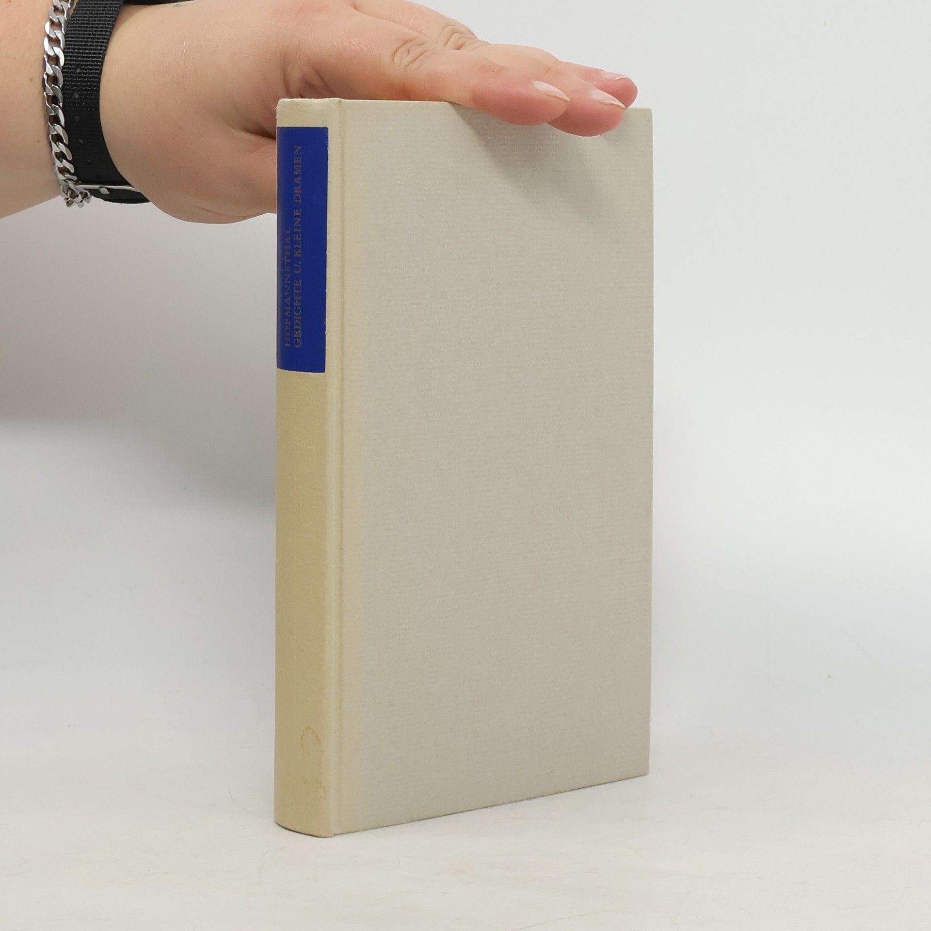 Hugo von Hofmannsthal Gedichte und kleine Dramen