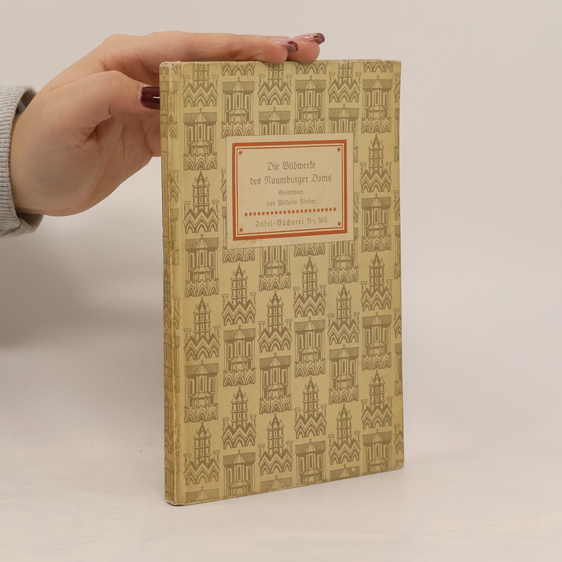 Wilhelm Pinder Die Bildwerke des Naumburger Doms - Insel Bücherei Nr. 505