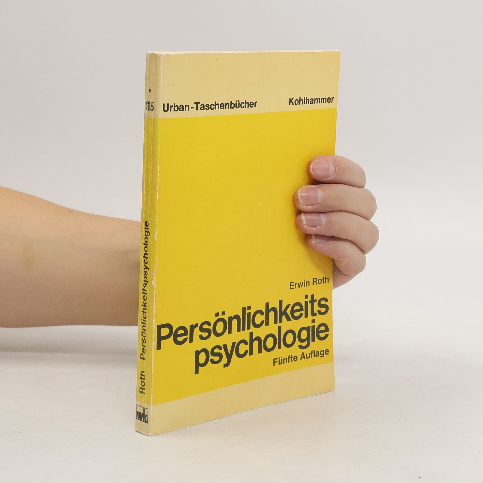 Erwin Roth Persönlichkeitspsychologie