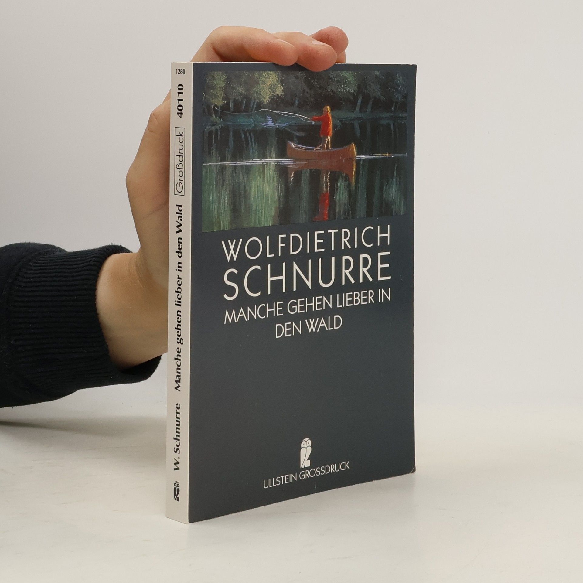 Wolfdietrich Schnurre Manche gehen lieber in den Wald, Großdruck