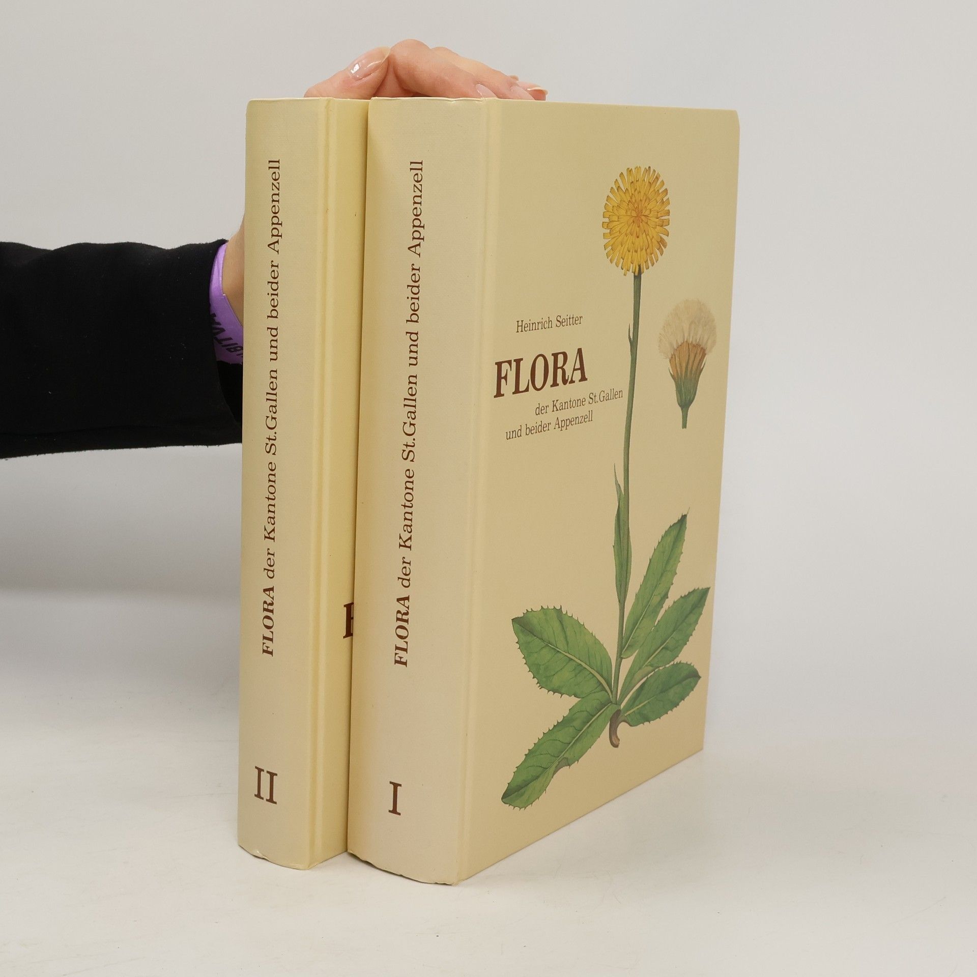 Heinrich Suter Flora der Kantone St. Gallen und beider Appenzell 1 - 2