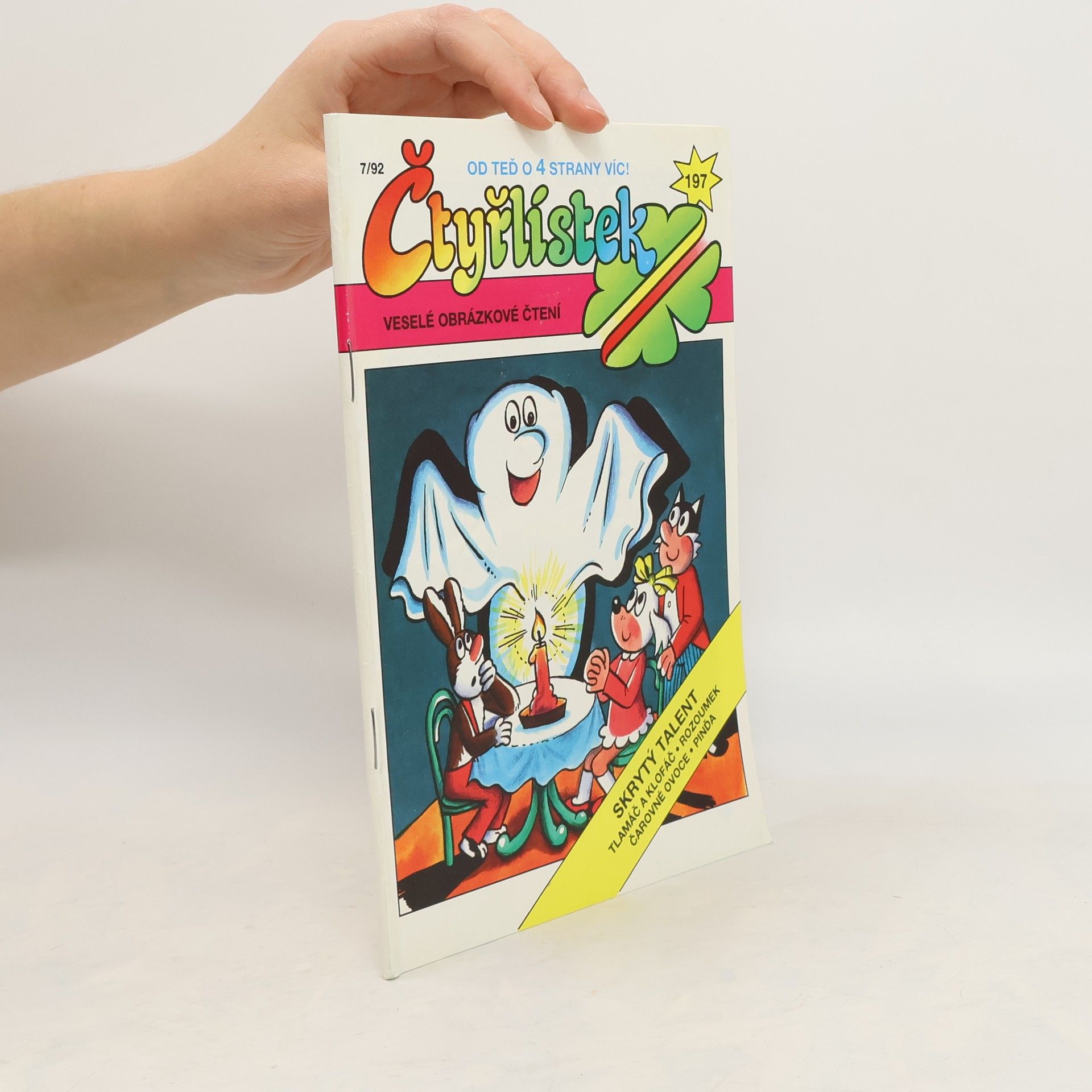 AA.VV. Čtyřlístek 197. 7/1992. Skrytý talent