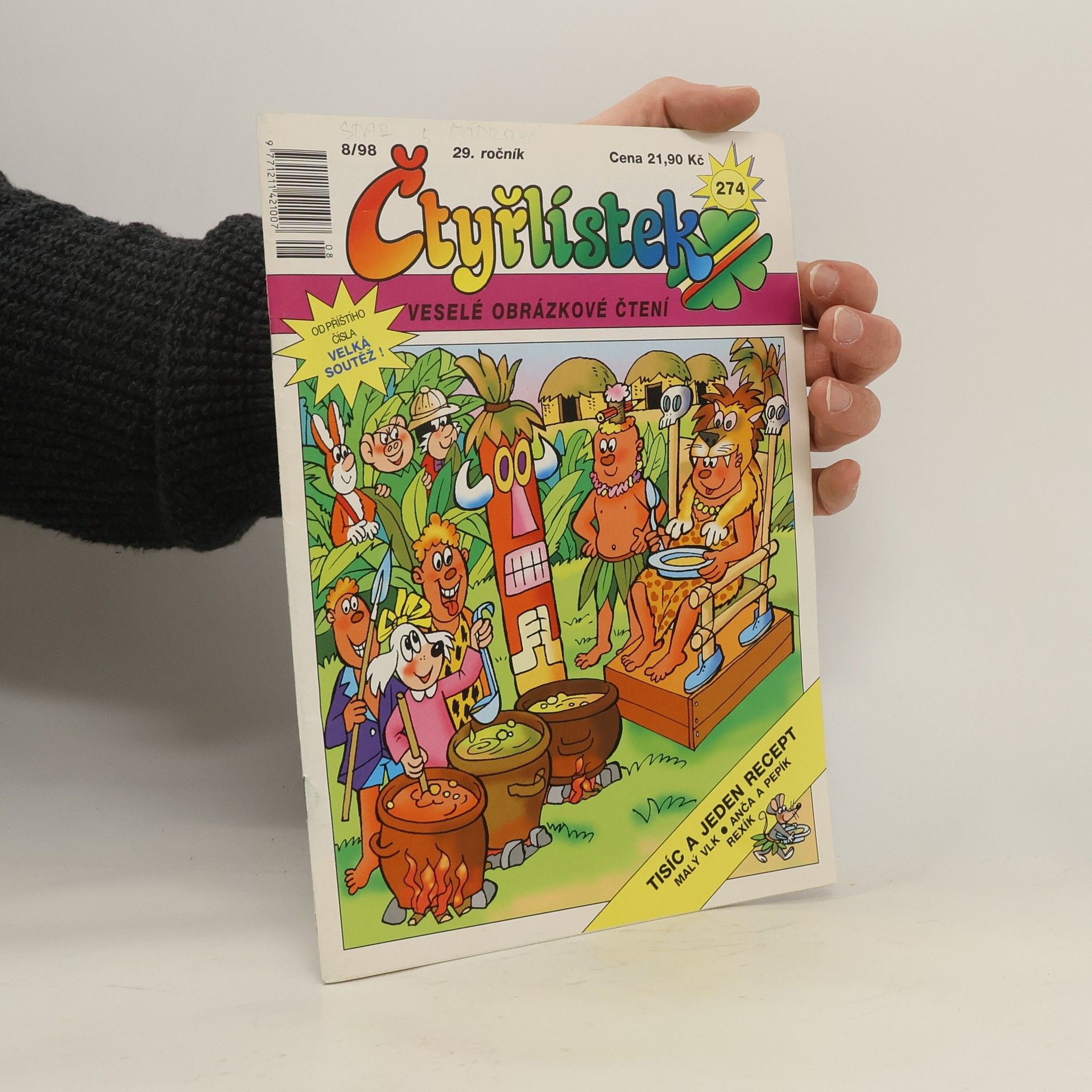 Autorenkollektiv Čtyřlístek 274: Tisíc a jeden recept