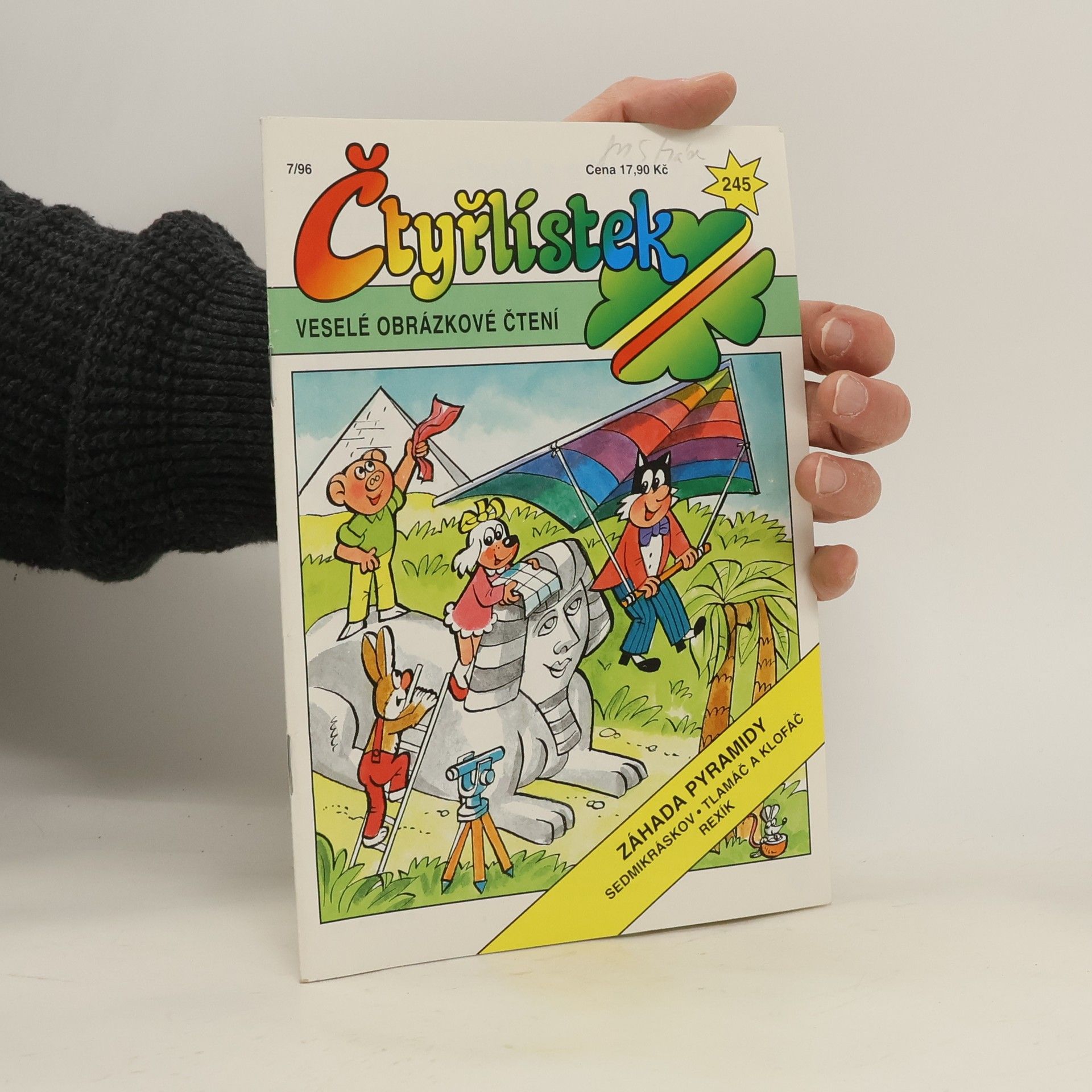 AA.VV. Čtyřlístek 245. Záhada pyramidy