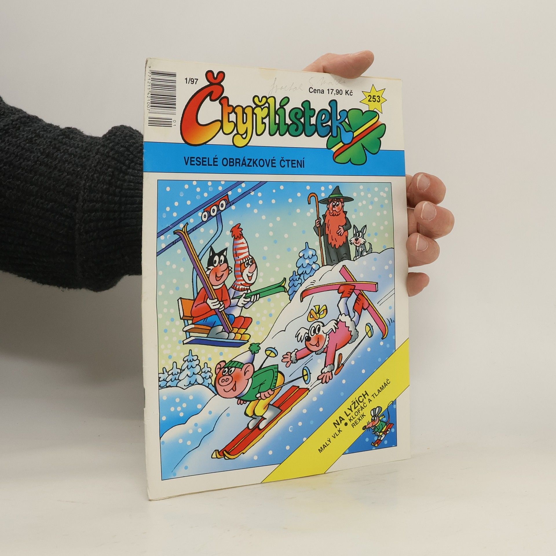 Kolektiv autorů Čtyřlístek 1/97. Na lyžích