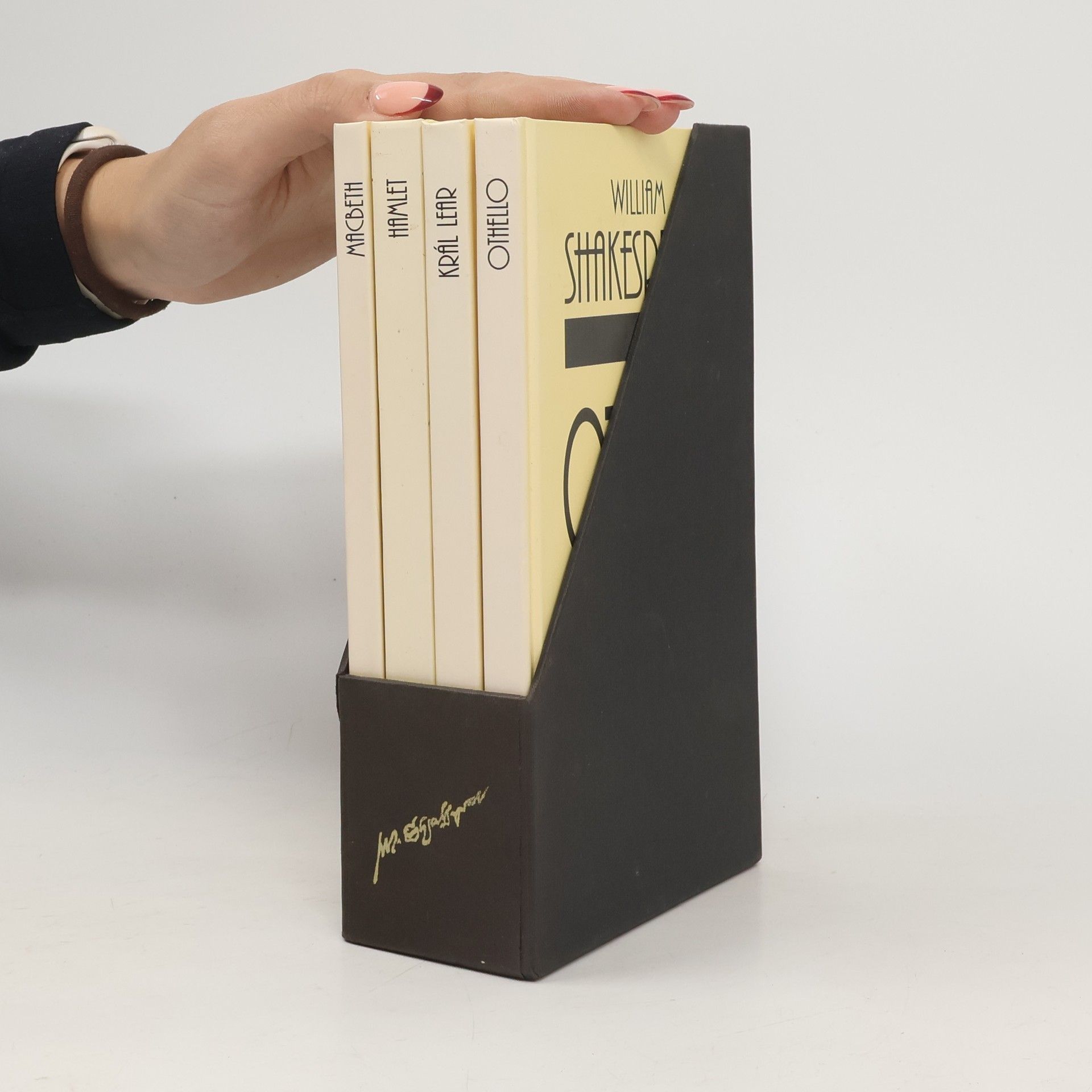 William Shakespeare 4x William Shakespeare box - Hamlet, Macbeth, Král Lear, Othello