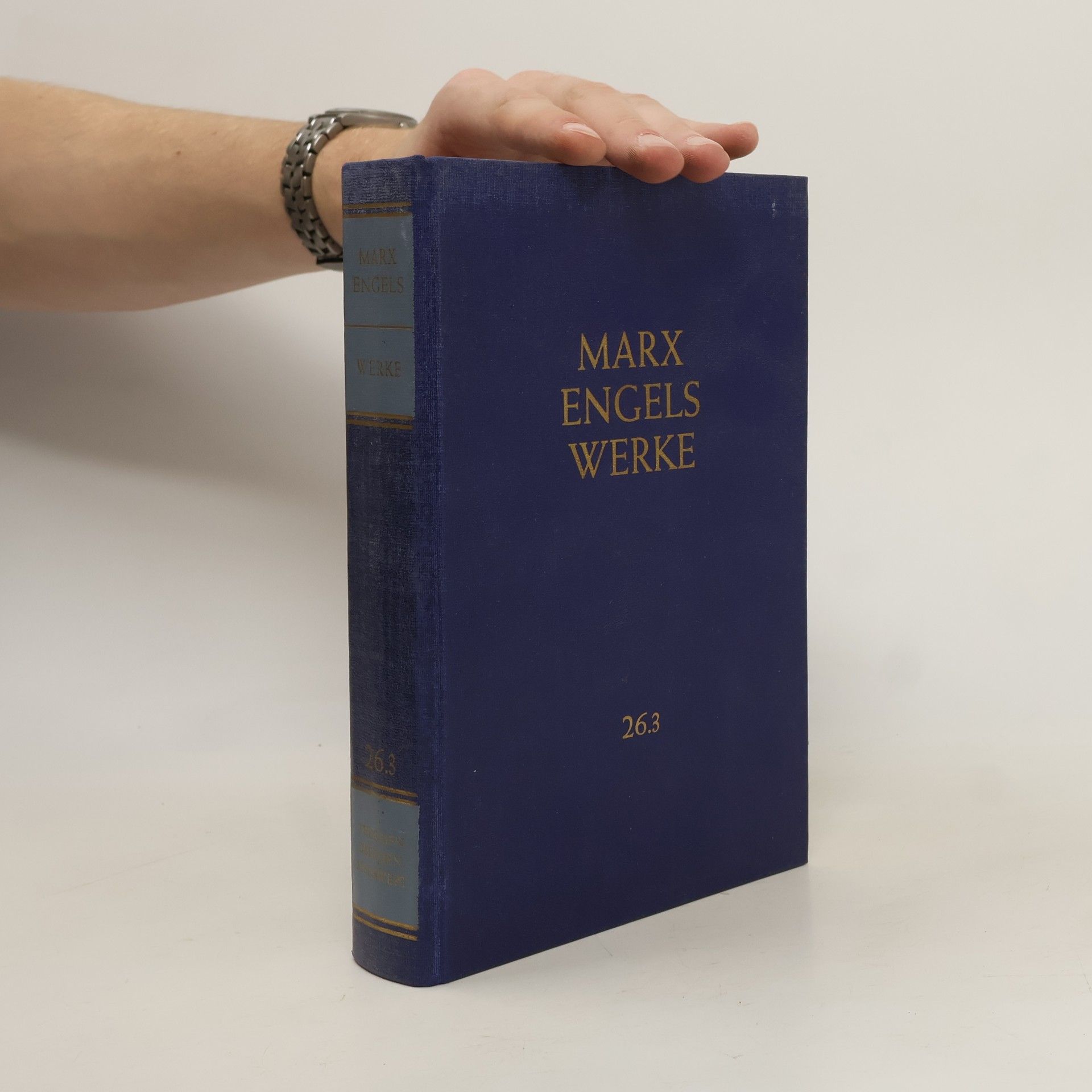 Karl Marx Marx Engels Werke 26.3