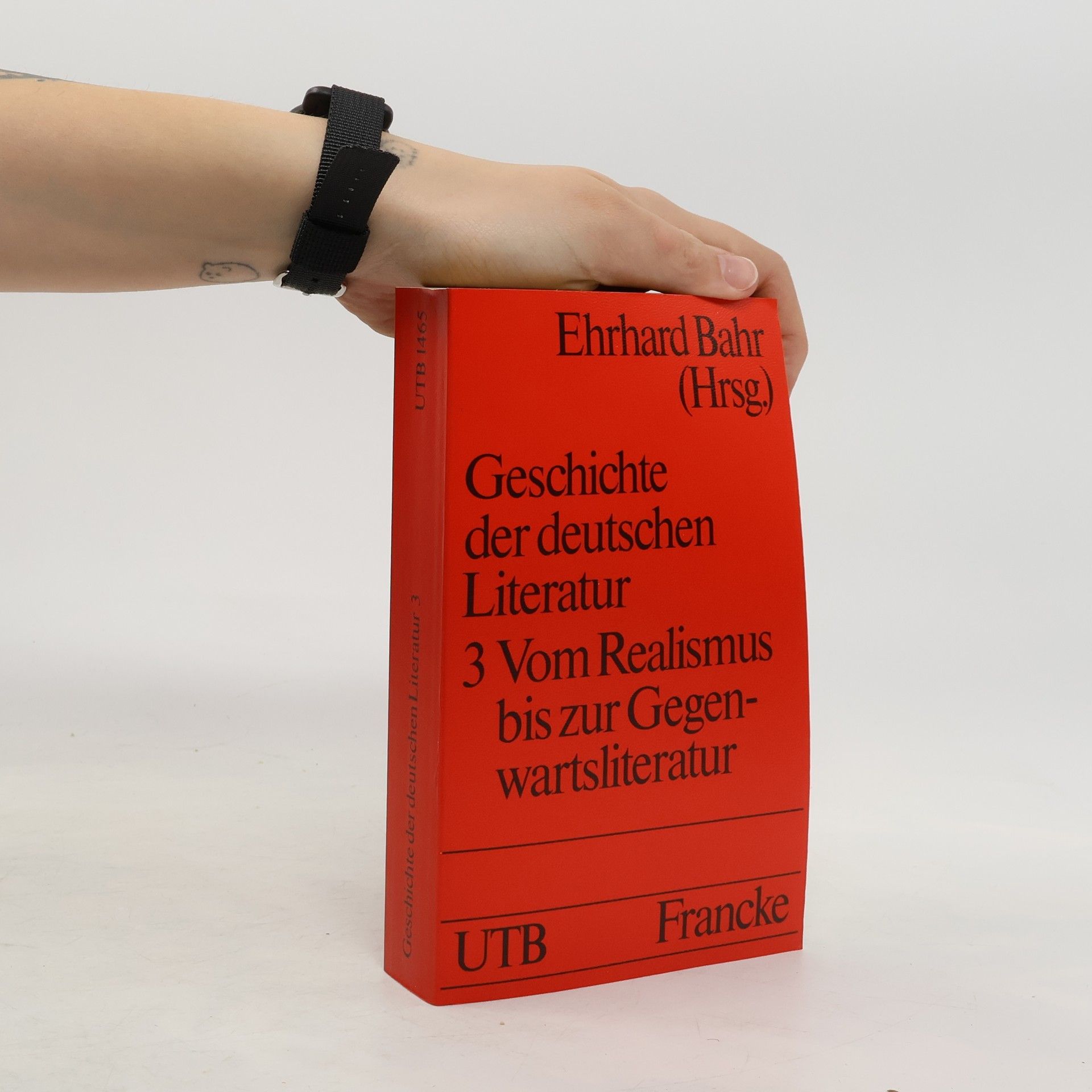 Ehrhard Bahr Geschichte der deutschen Literatur