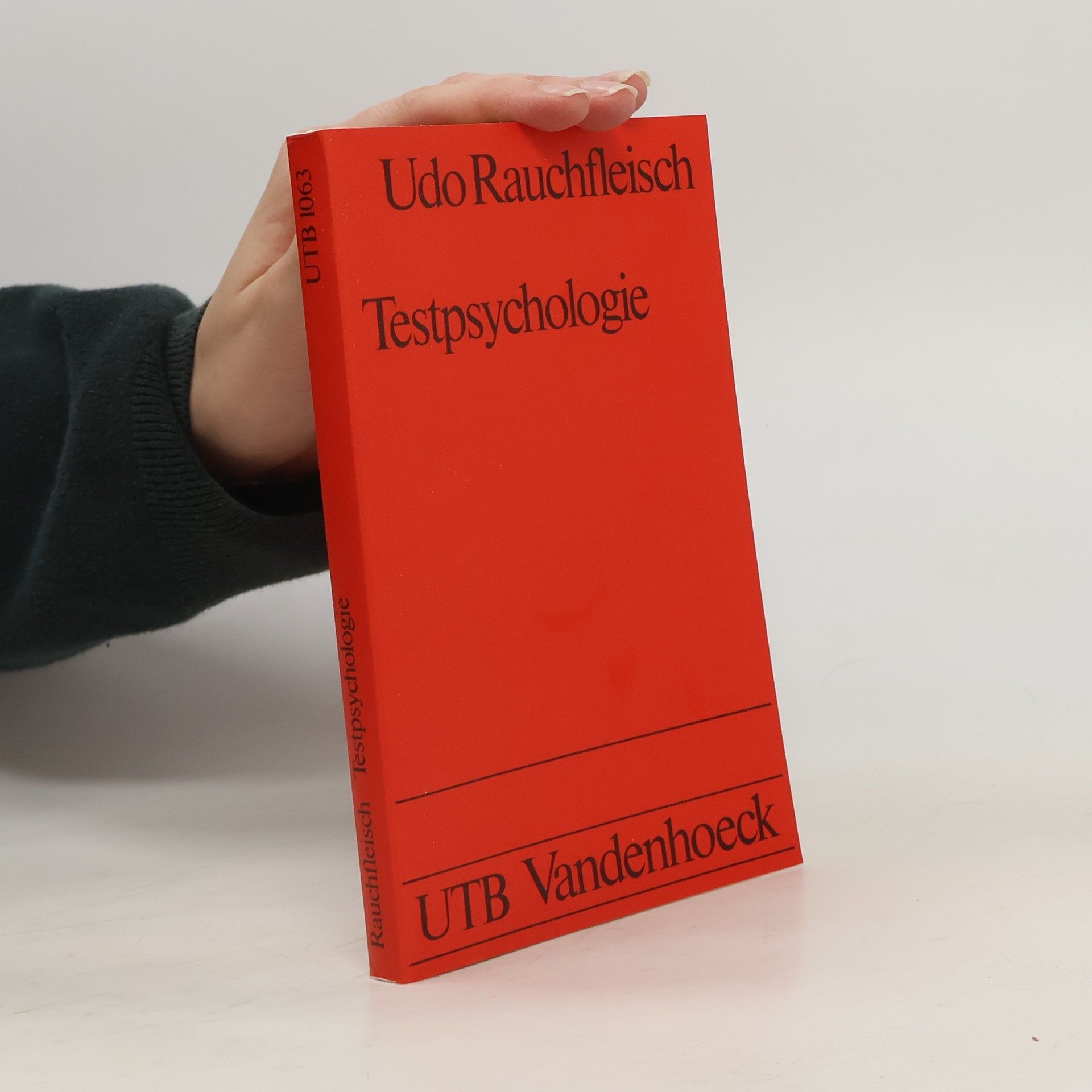 Udo Rauchfleisch Testpsychologie