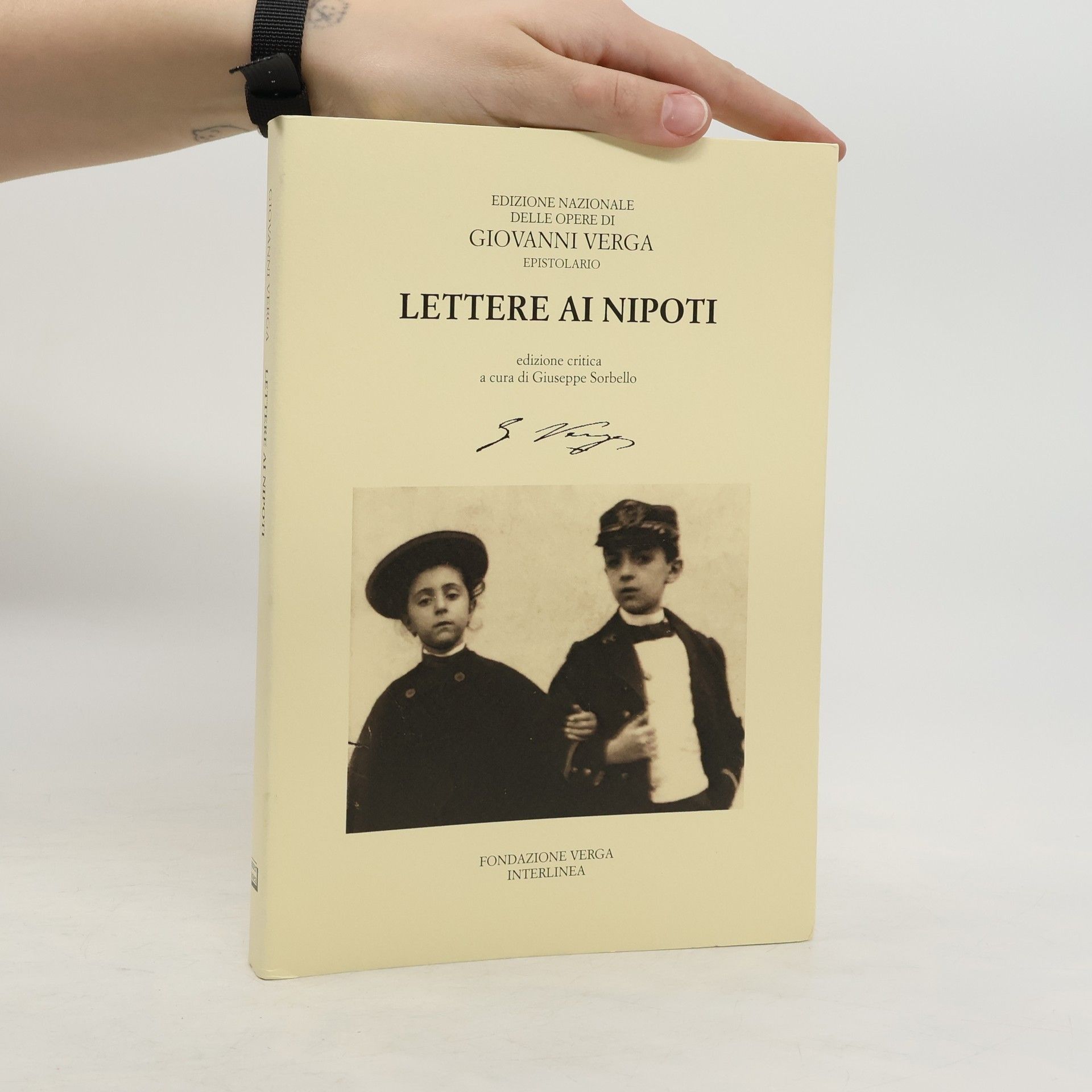 Giovanni Verga Lettere ai nipoti