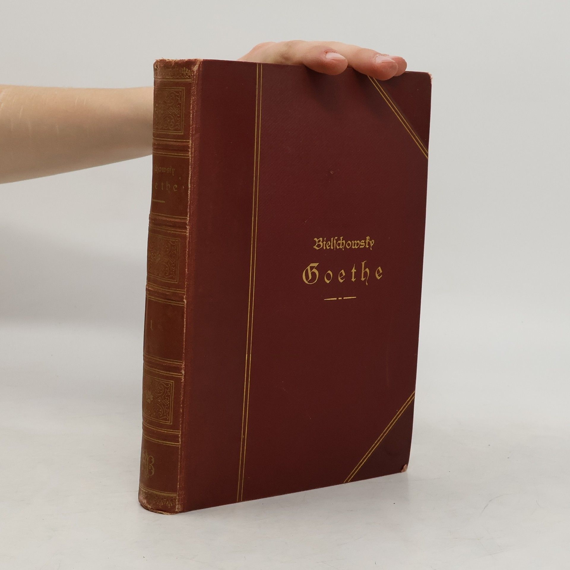 Goethe Sein Leben und seine Werke I.