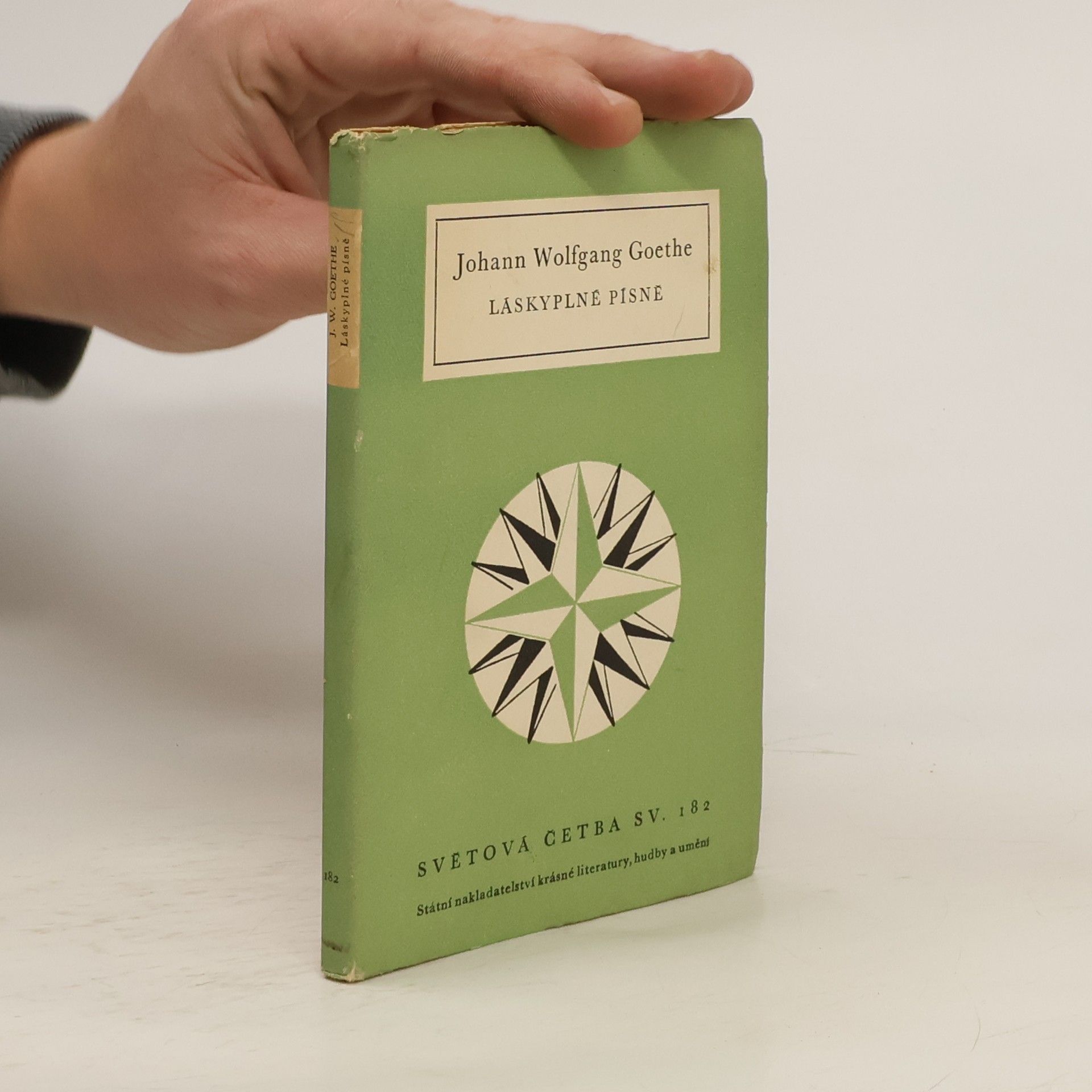 Johann Wolfgang von Goethe Láskyplné písně