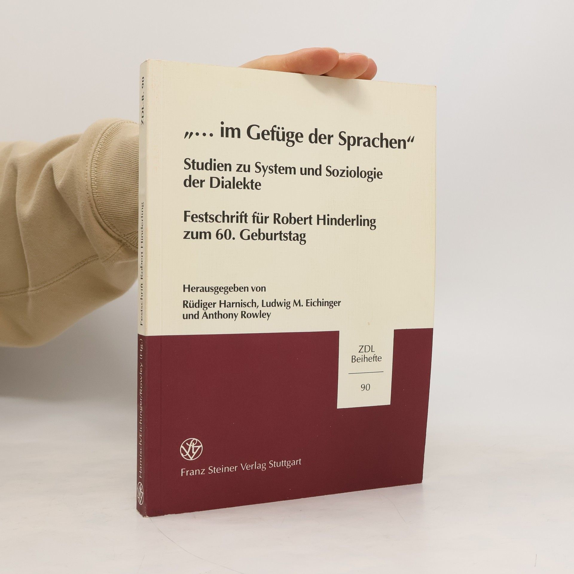 Rüdiger Harnisch "... im Gefüge der Sprachen"