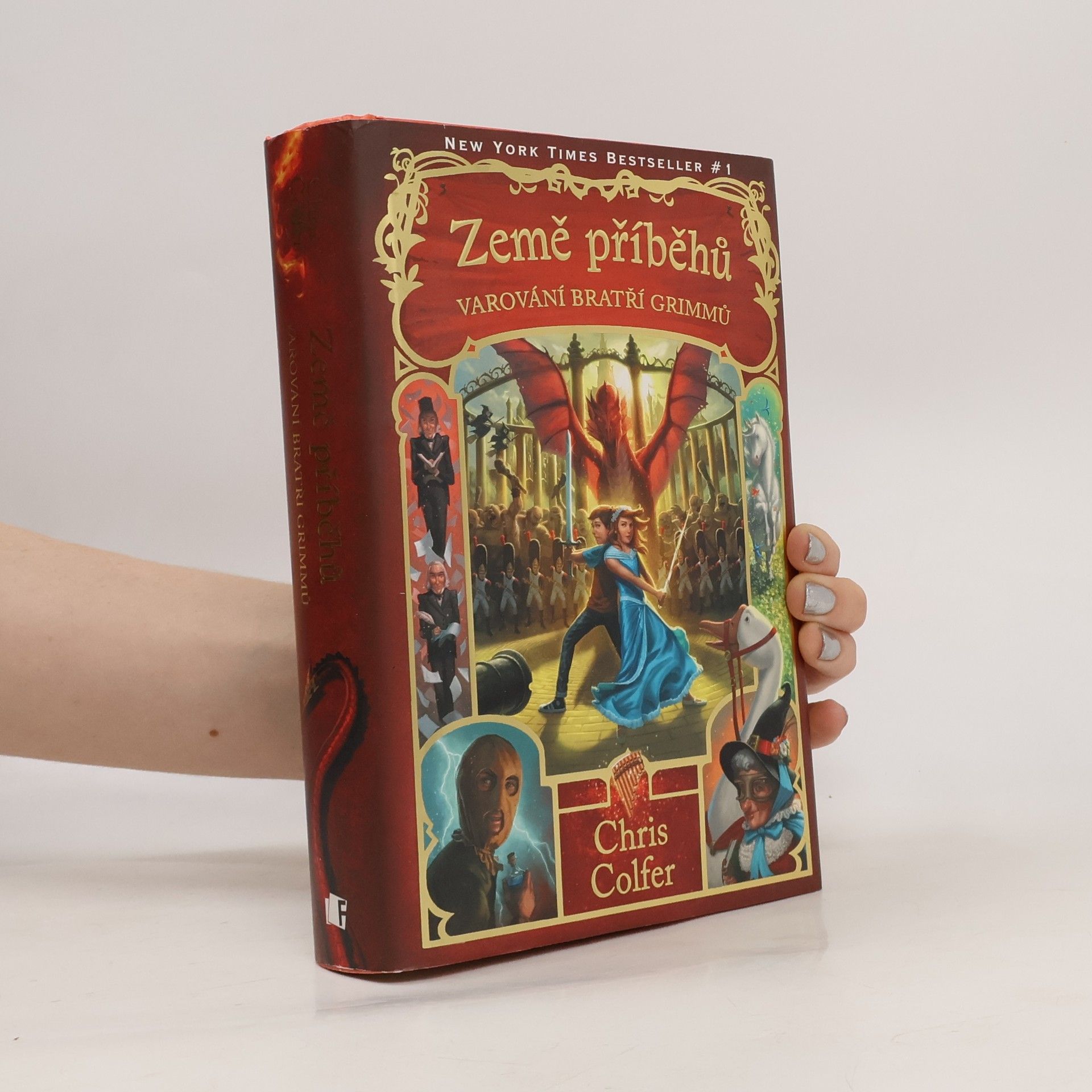 Chris Colfer Země příběhů. Varování bratří Grimmů