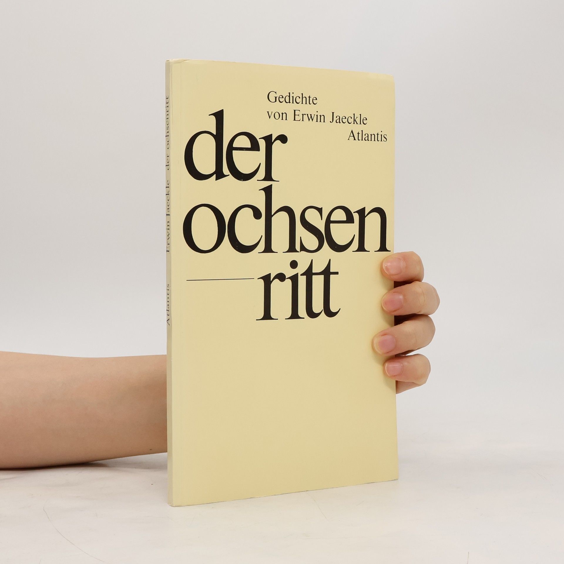 Erwin Jaeckle Der Ochsenritt