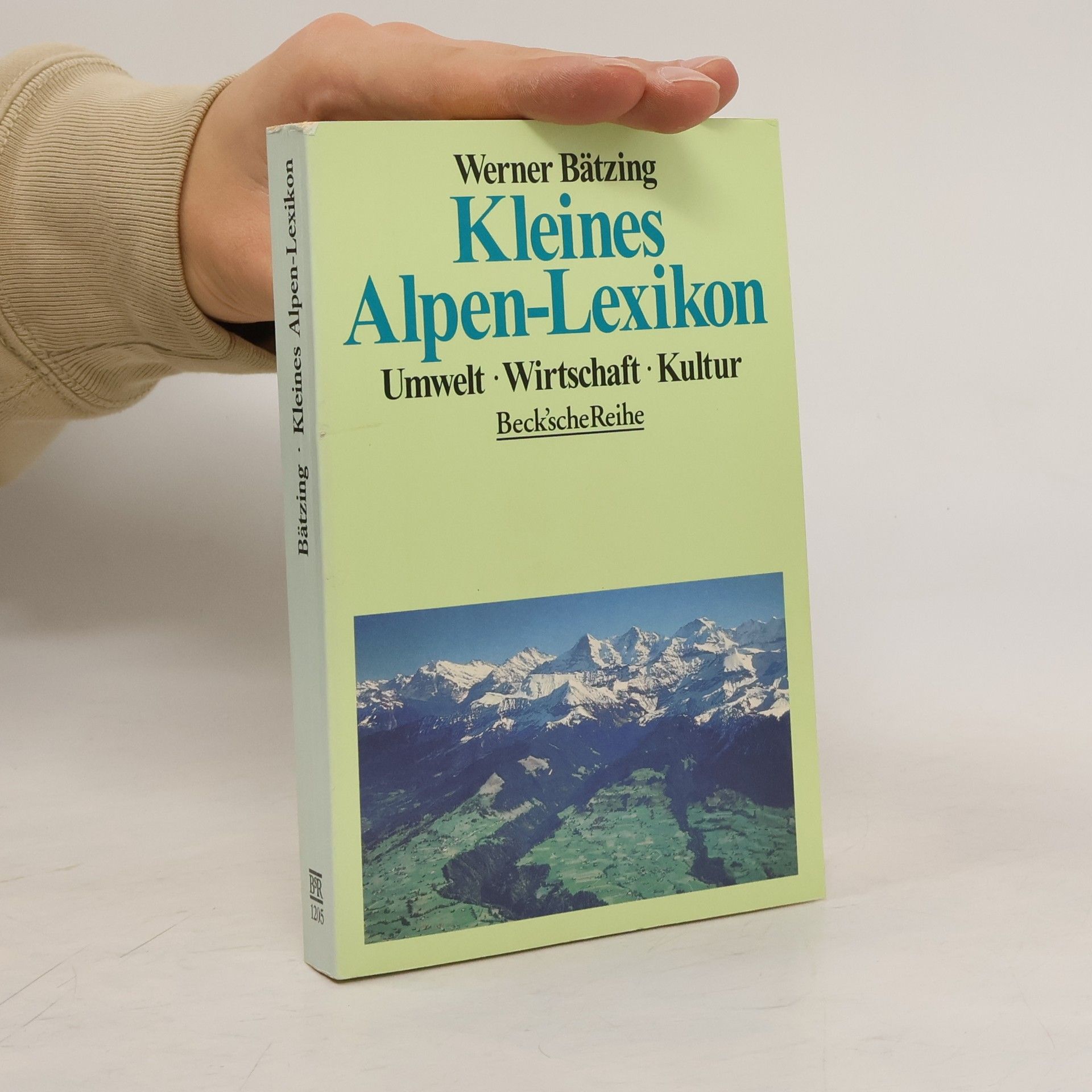 Werner Bätzing Kleines Alpenlexikon