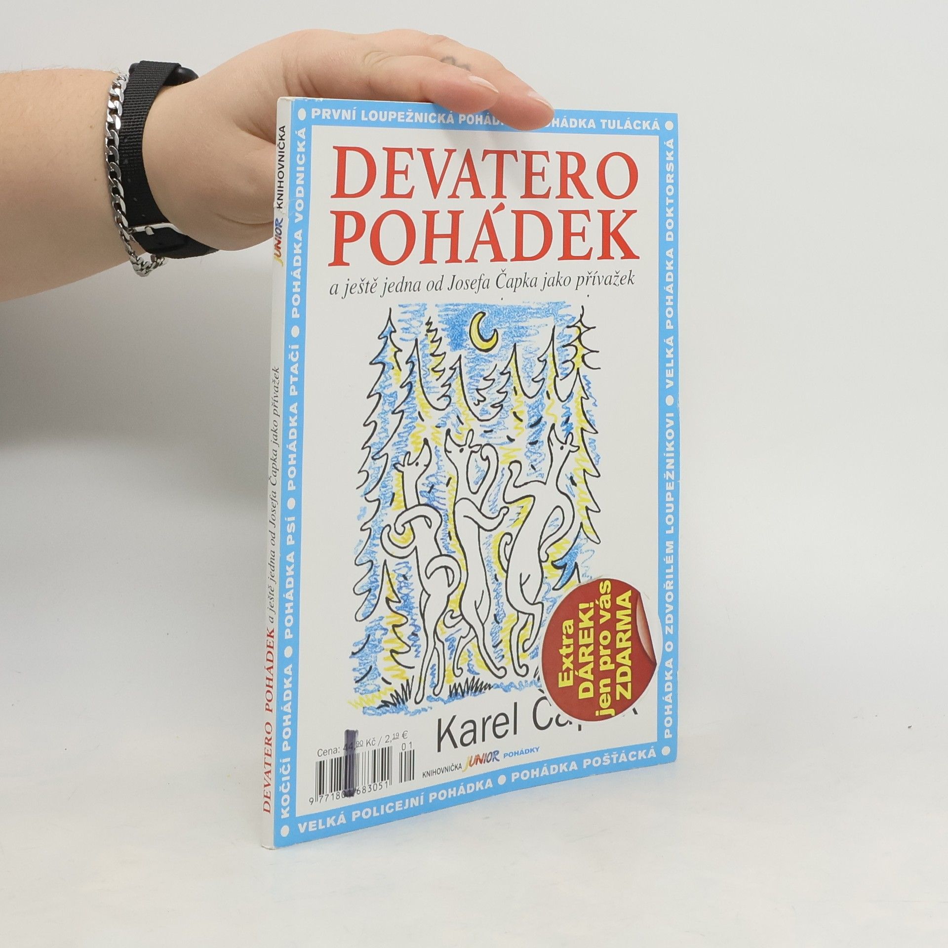 Karel Čapek Devatero pohádek a ještě jedna od Josefa Čapka jako přívažek