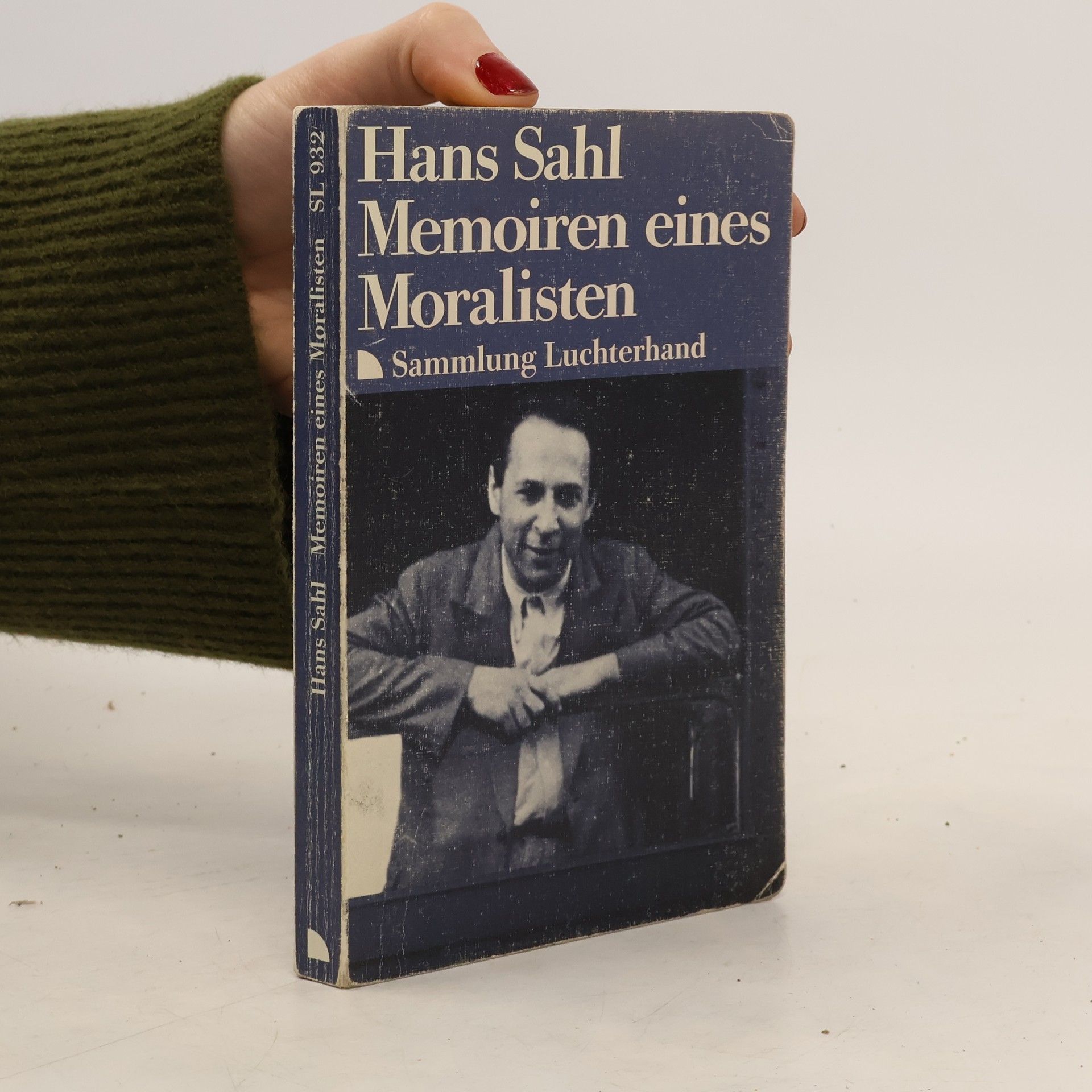 Hans Sahl Sammlung Luchterhand - 932: Memoiren eines Moralisten