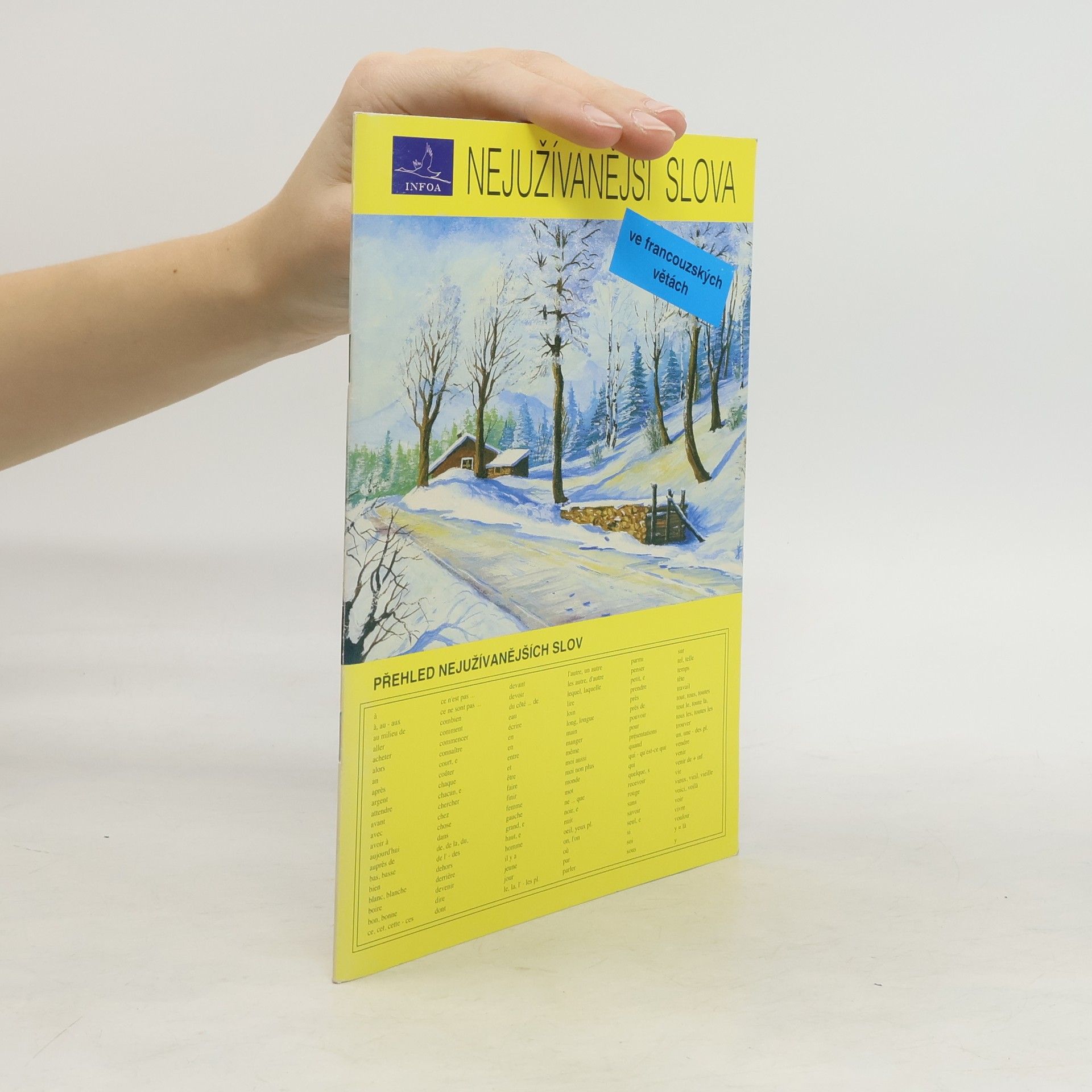 Nejužívanější slova ve francouzských větách