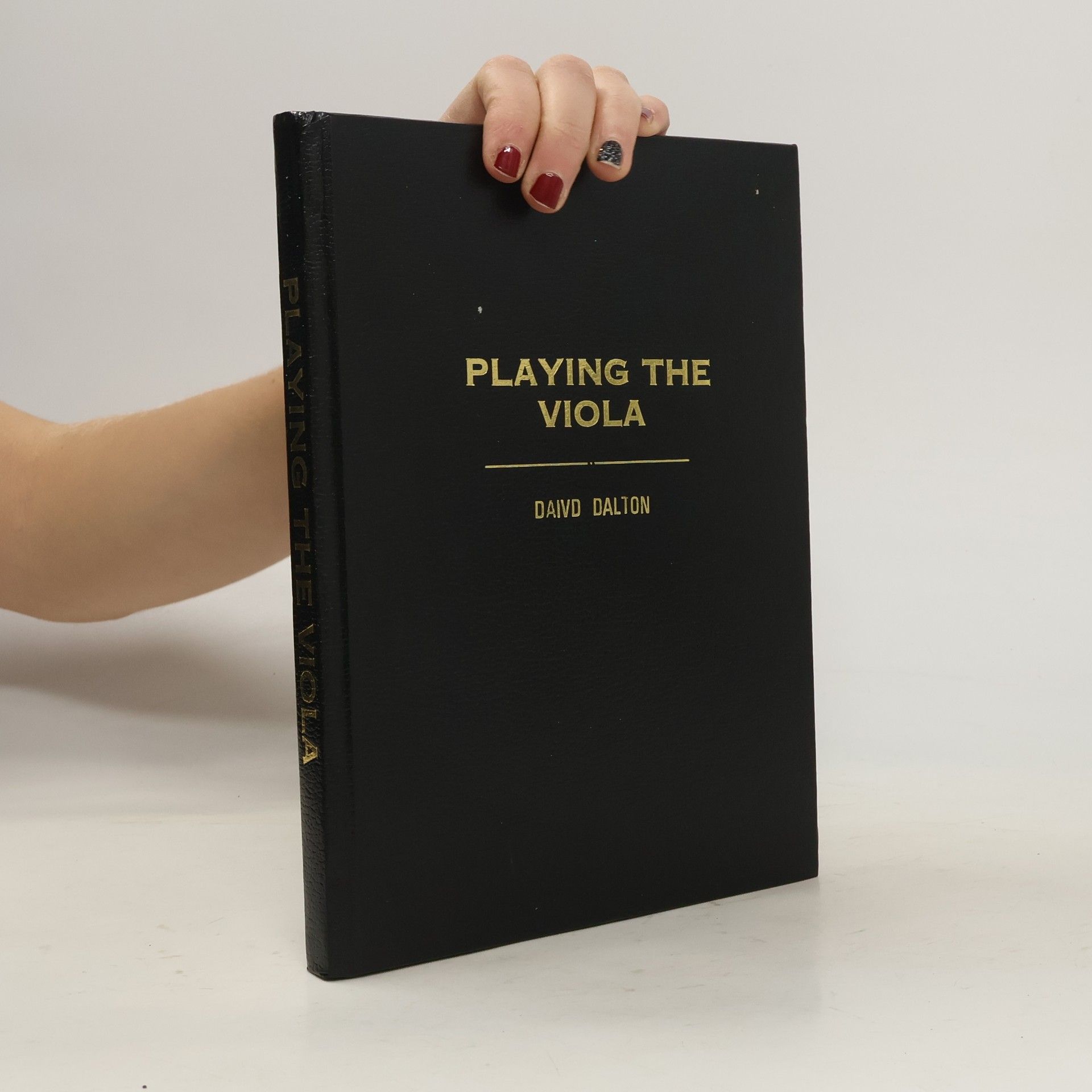 David Dalton Playing the Viola