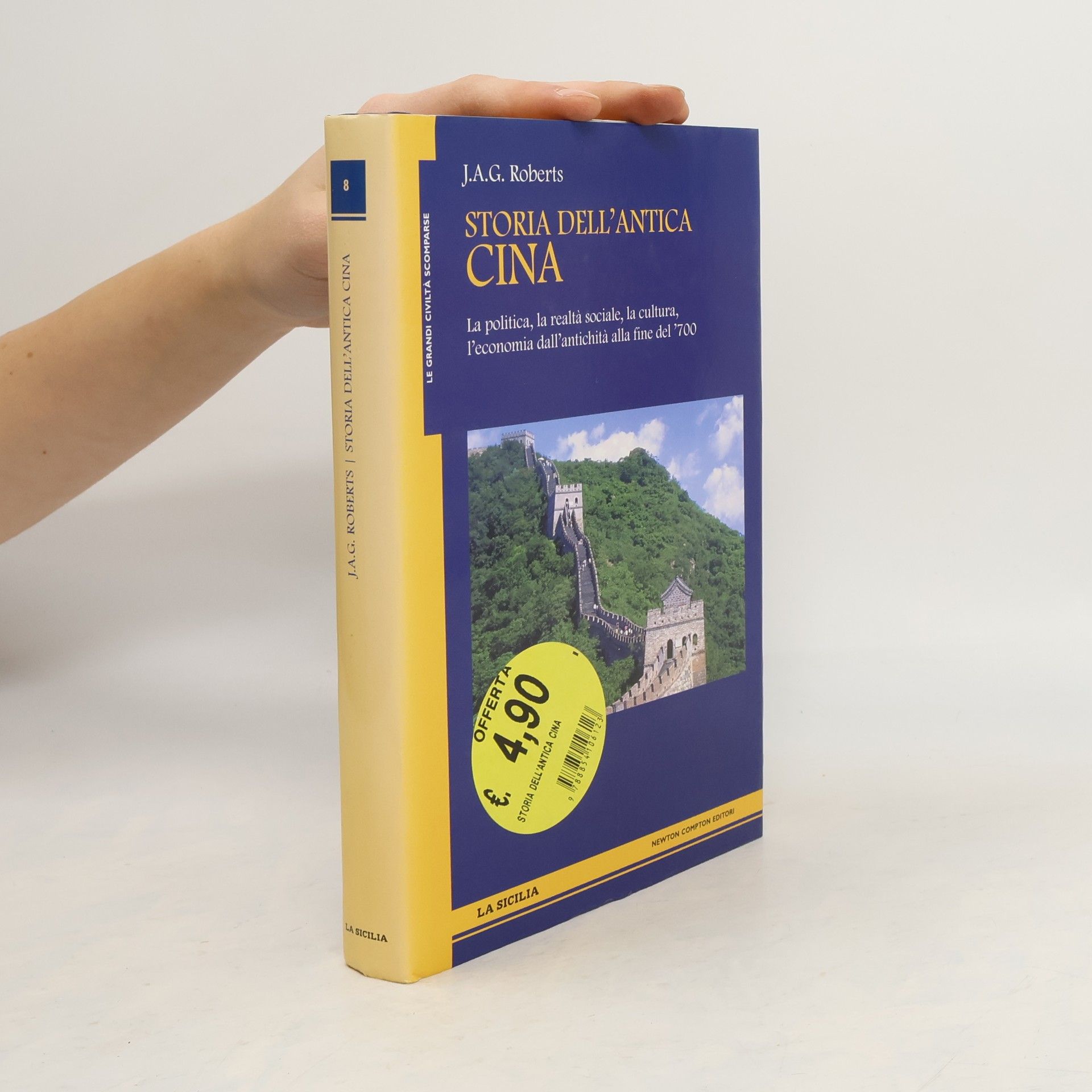 Storia dell'antica Cina. La politica, la realtà sociale, la cultura, l'economia dall'antichità alla fine del '700